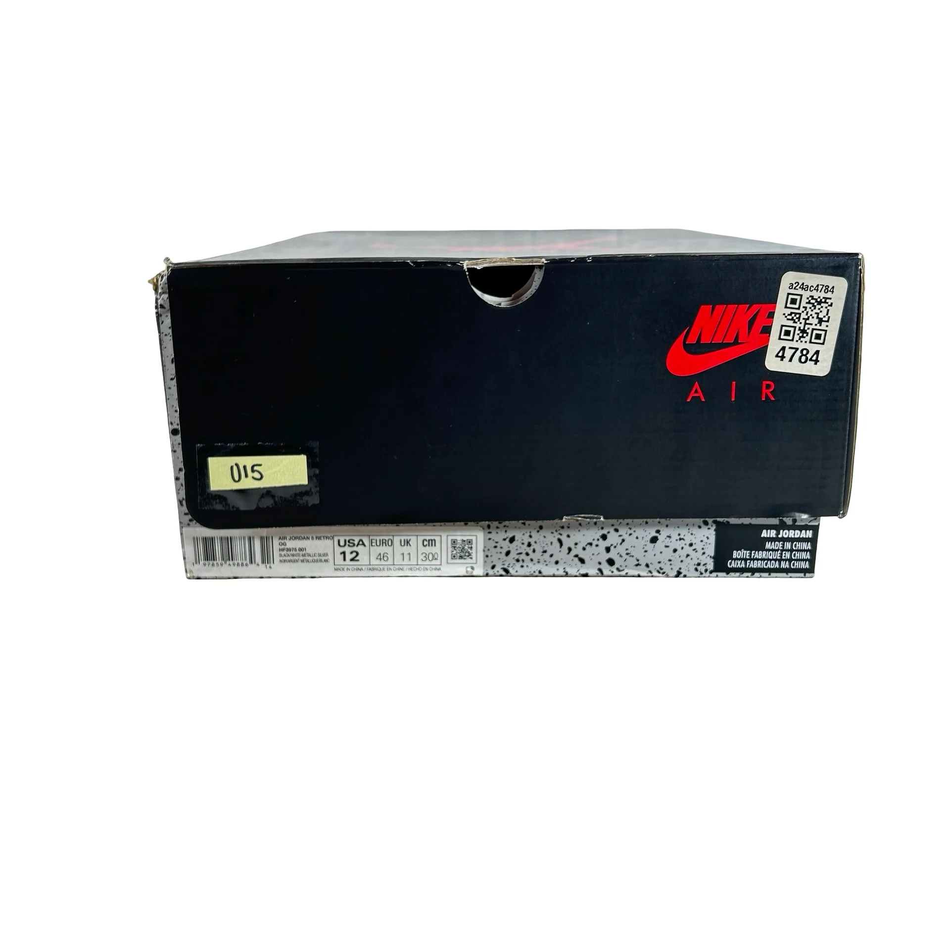 HF3975 001 Jordan 5 Retro OG Black Metallic Reimagined [USED] - 12 M (Used15) - Image 7