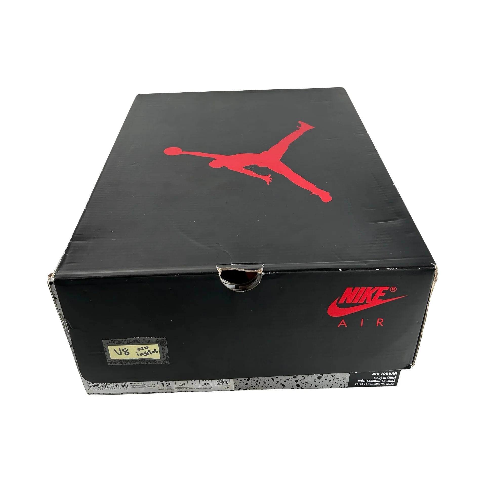 HF3975 001 Jordan 5 Retro OG Black Metallic Reimagined [USED] - 12 M (Used8) (No Insoles) - Image 7