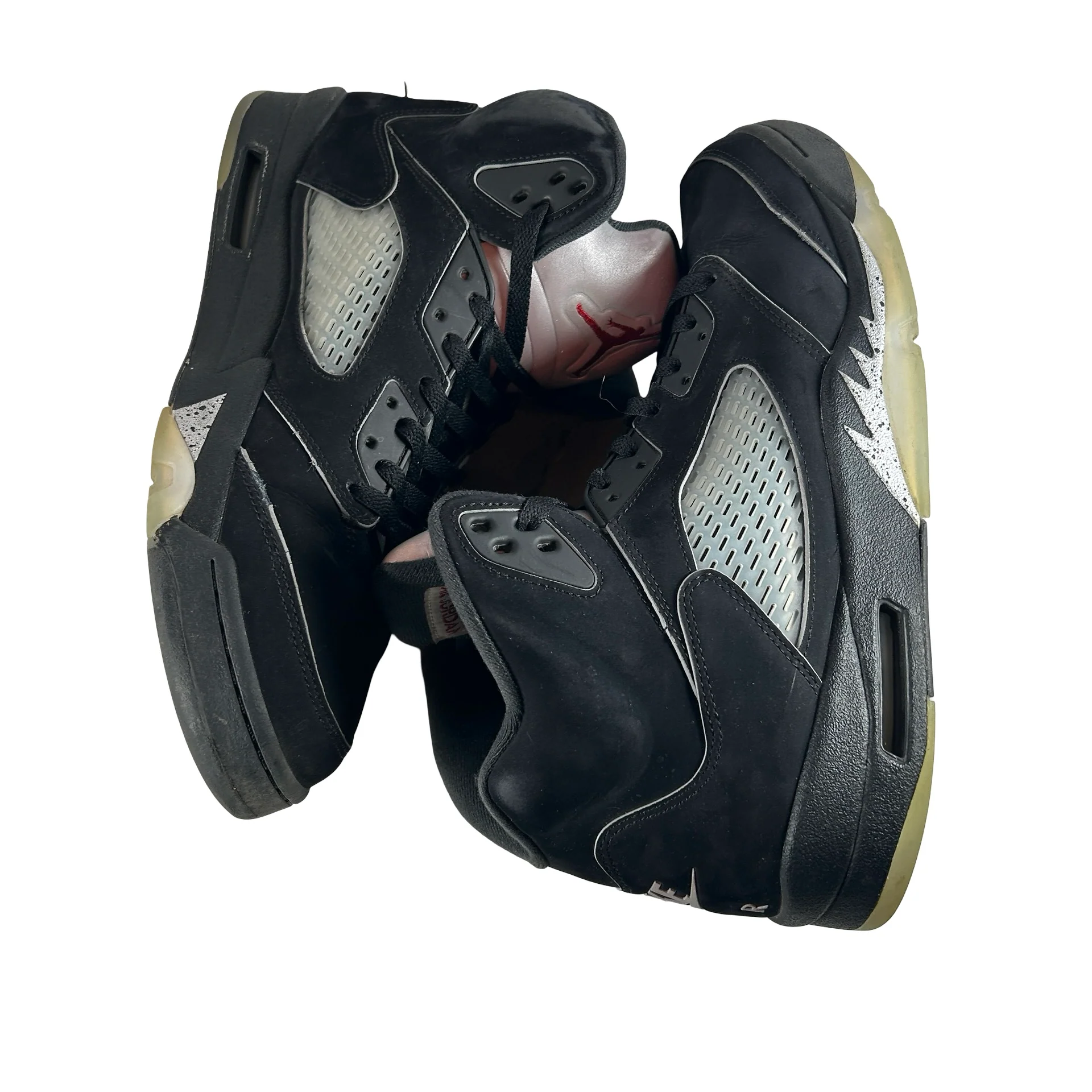 HF3975 001 Jordan 5 Retro OG Black Metallic Reimagined [USED] - 13 M (Used3) (No Box3) - Image 5