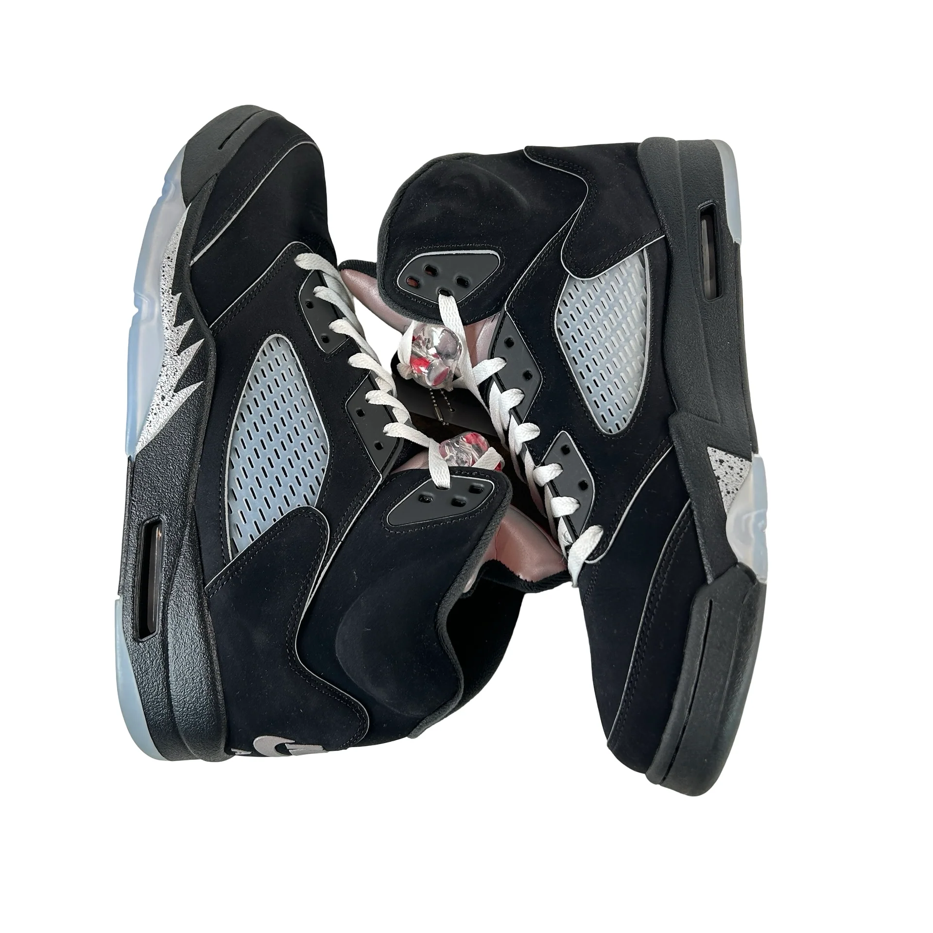 HF3975 001 Jordan 5 Retro OG Black Metallic Reimagined [USED] - 13 M (Used8) - Image 4