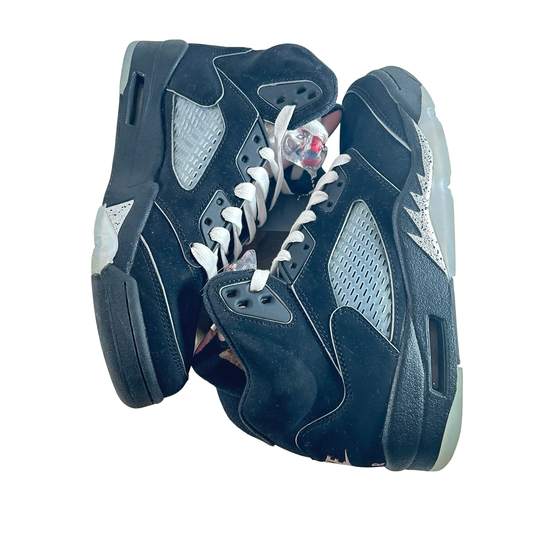 HF3975 001 Jordan 5 Retro OG Black Metallic Reimagined [USED] - 7 M (Used3) - Image 5