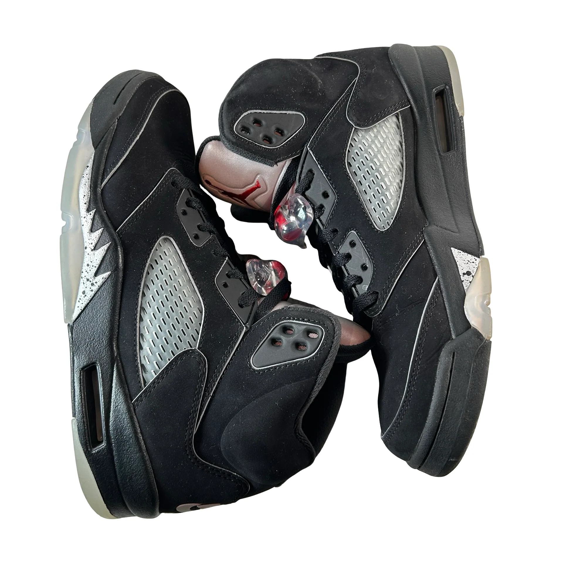 HF3975 001 Jordan 5 Retro OG Black Metallic Reimagined [USED] - 8.5 M (Used10) - Image 4