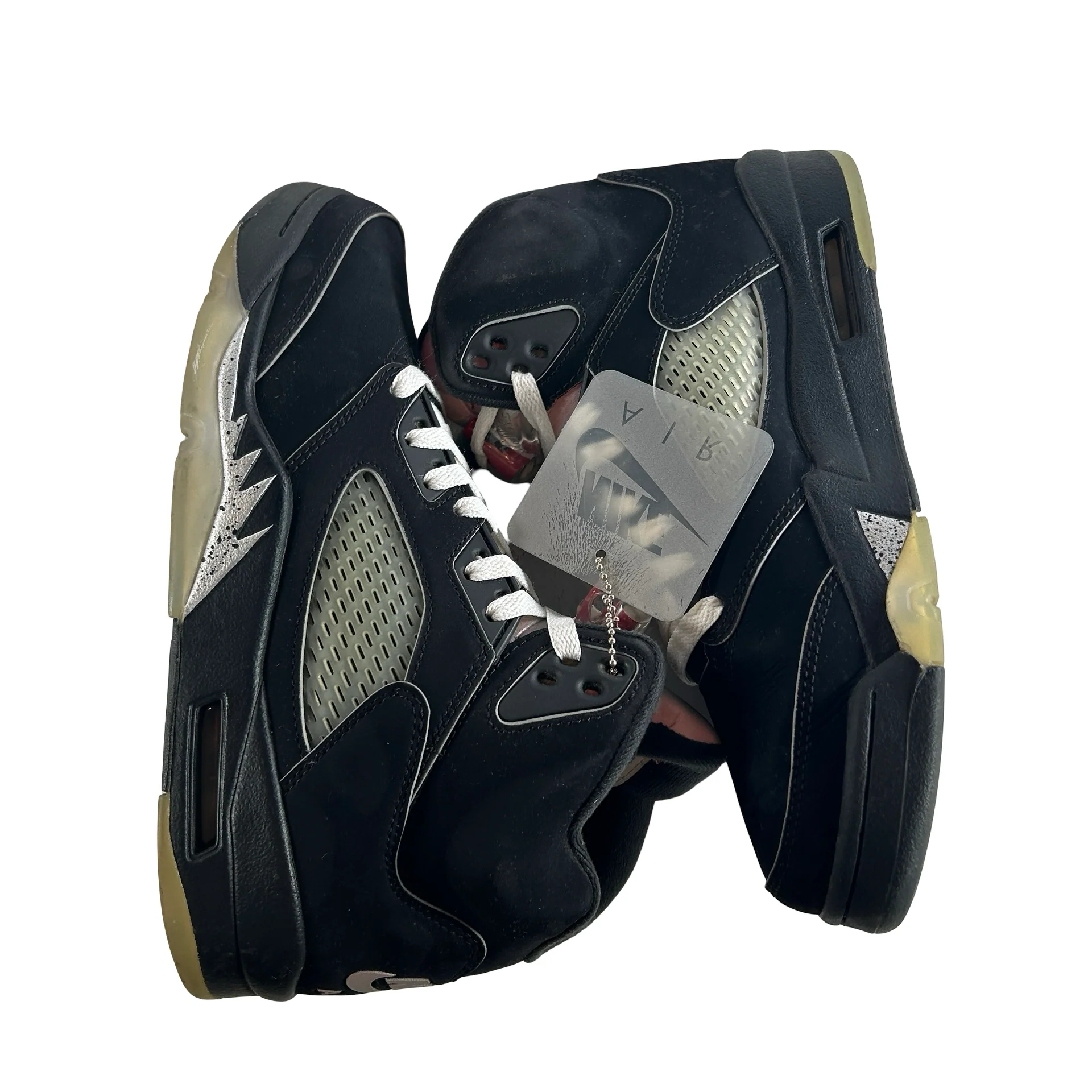 HF3975 001 Jordan 5 Retro OG Black Metallic Reimagined [USED] - 8 M (Used11) - Image 5