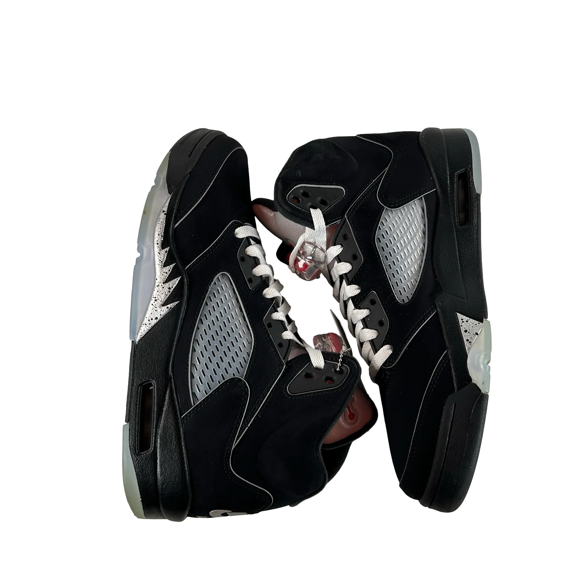 HF3975 001 Jordan 5 Retro OG Black Metallic Reimagined [USED] - 9.5 M (Used8) - Image 4
