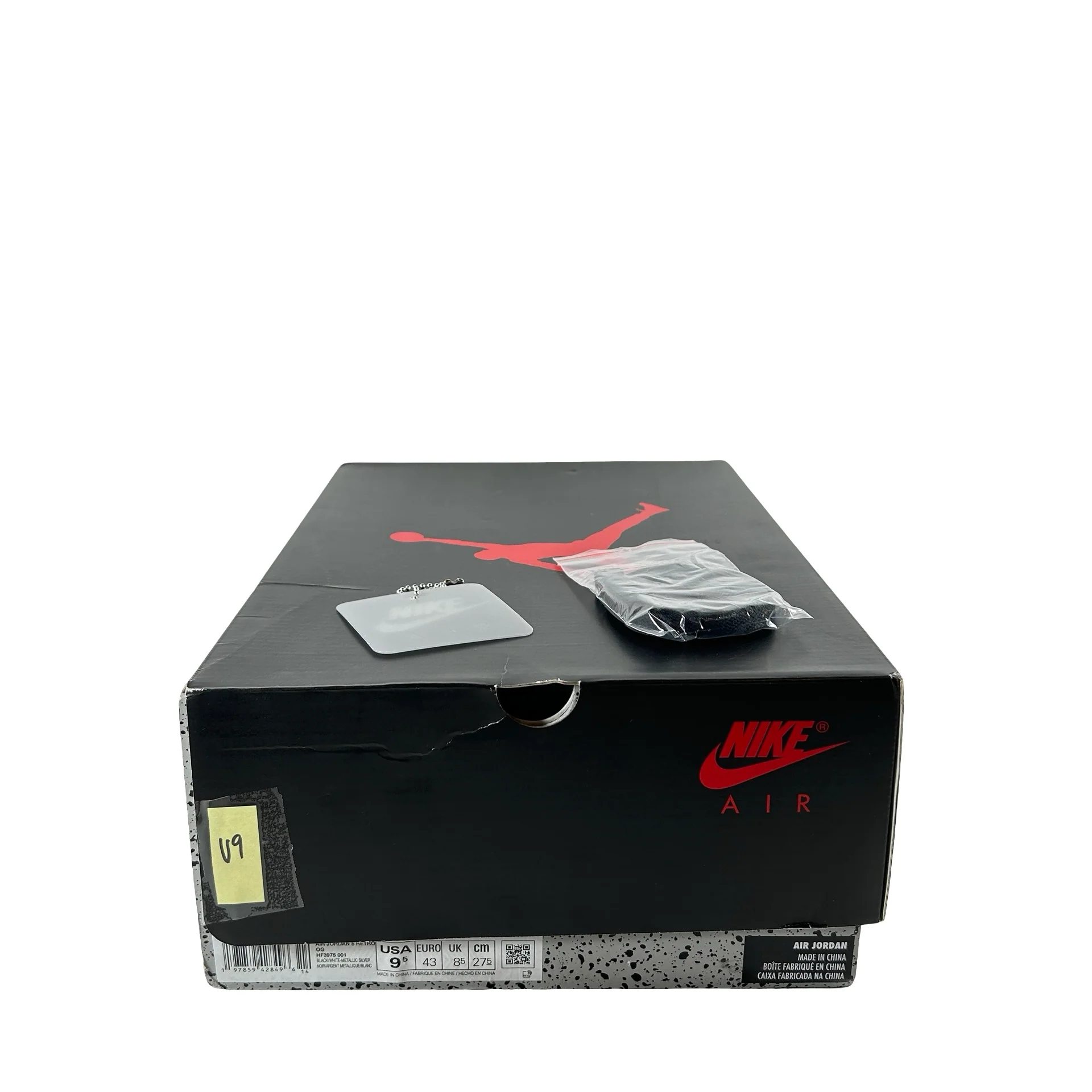 HF3975 001 Jordan 5 Retro OG Black Metallic Reimagined [USED] - 9.5 M (Used9) - Image 7
