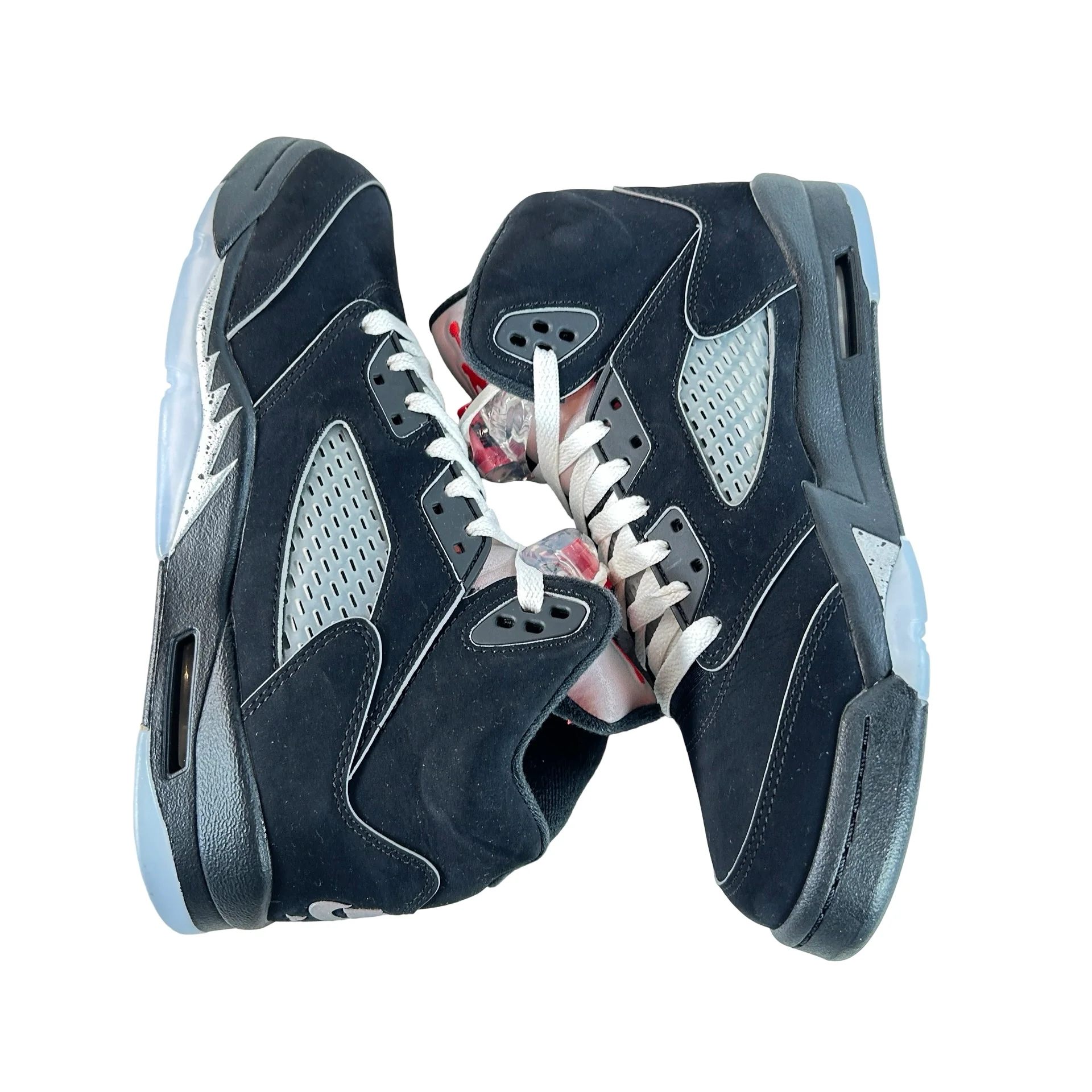 HF3976 001 Jordan 5 Retro OG Black Metallic Reimagined (GS) [USED] - 7 Y (Used6) - Image 4