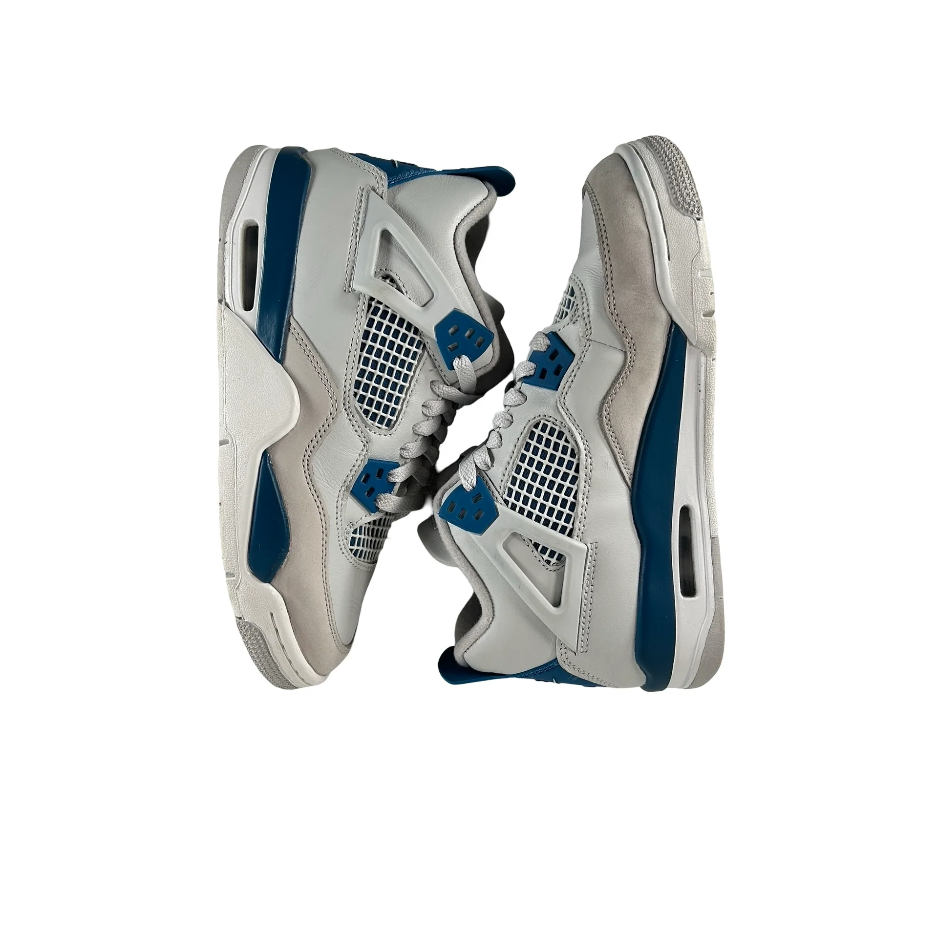 HF4281 141 Jordan 4 Retro Military Blue (2024) (GS) [USED] - 4.5 Y (Used) (No Box) - Image 5
