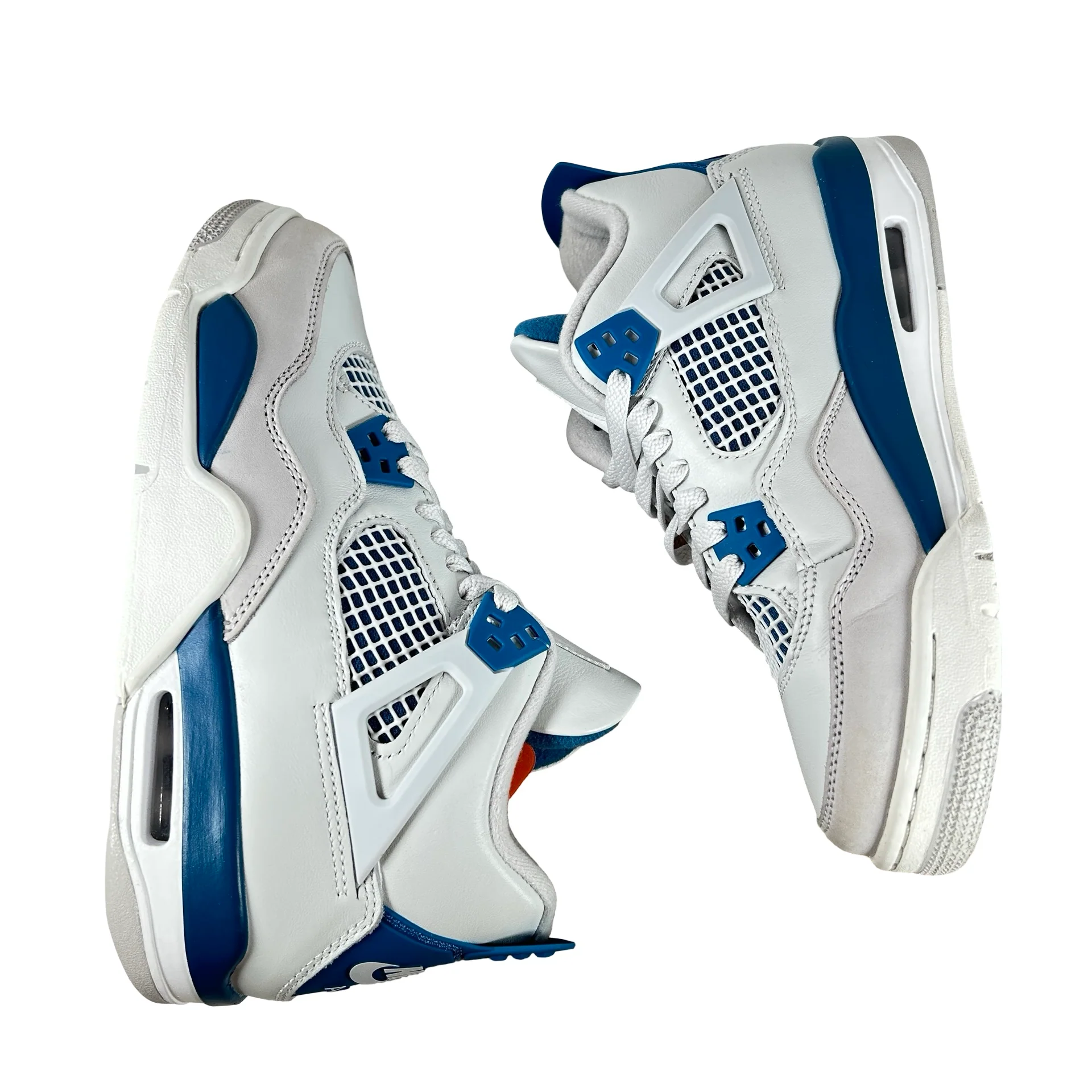 HF4281 141 Jordan 4 Retro Military Blue (2024) (GS) [USED] - 5.5 Y (Used3) - Image 4