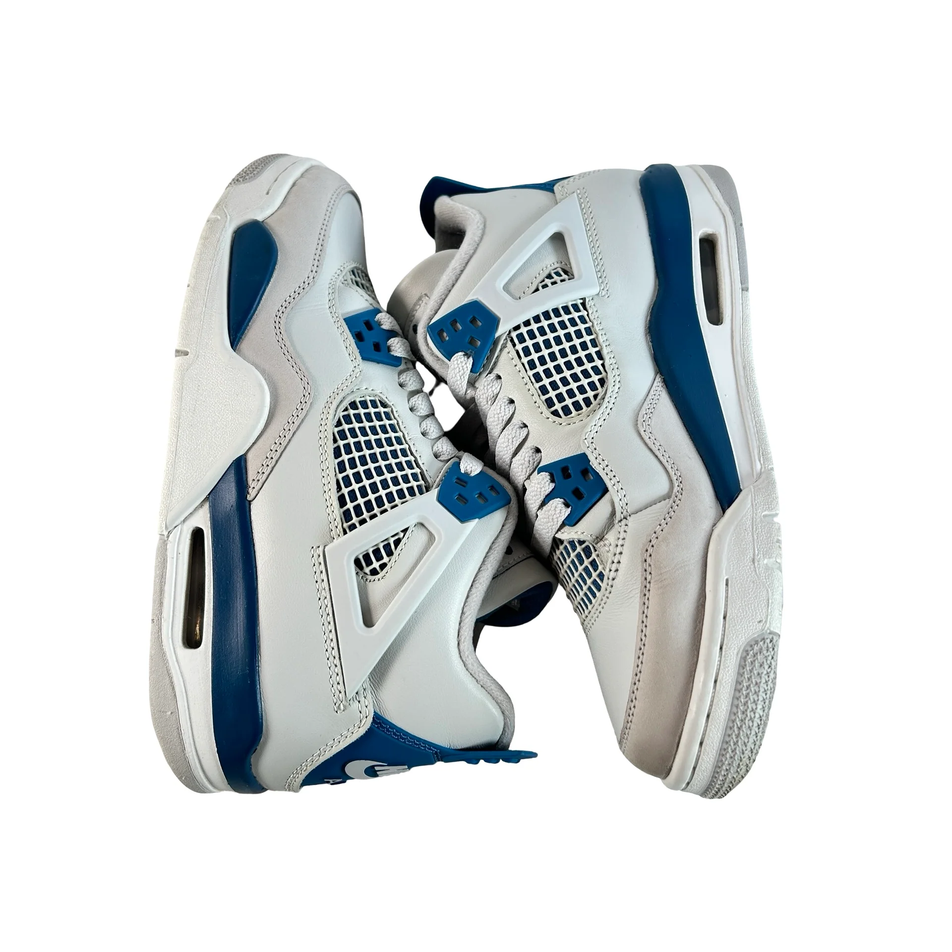 HF4281 141 Jordan 4 Retro Military Blue (2024) (GS) [USED] - 5 Y (Used) (No Box) - Image 5