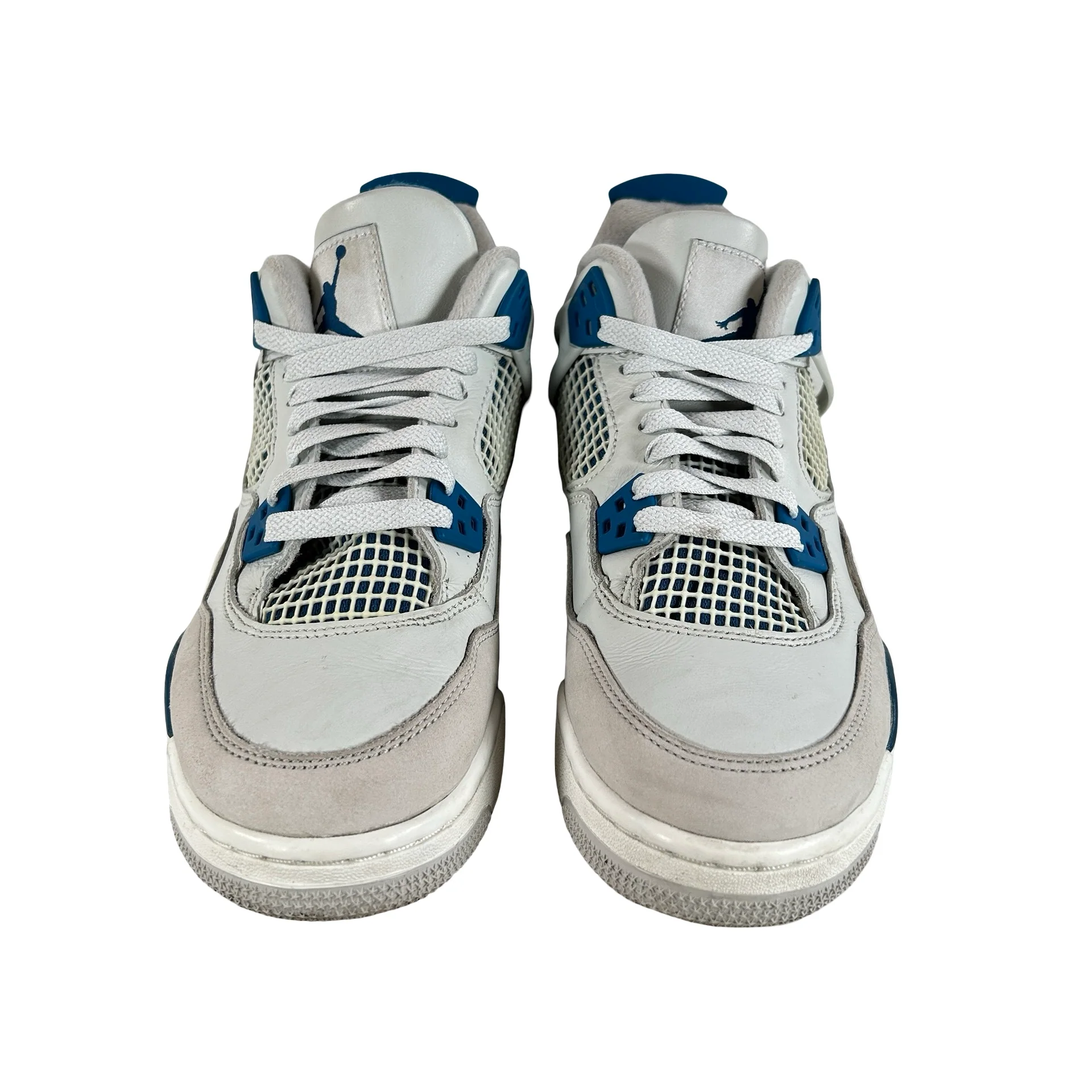 HF4281 141 Jordan 4 Retro Military Blue (2024) (GS) [USED] - 6.5 Y (Used2) (No Box2) - Image 2