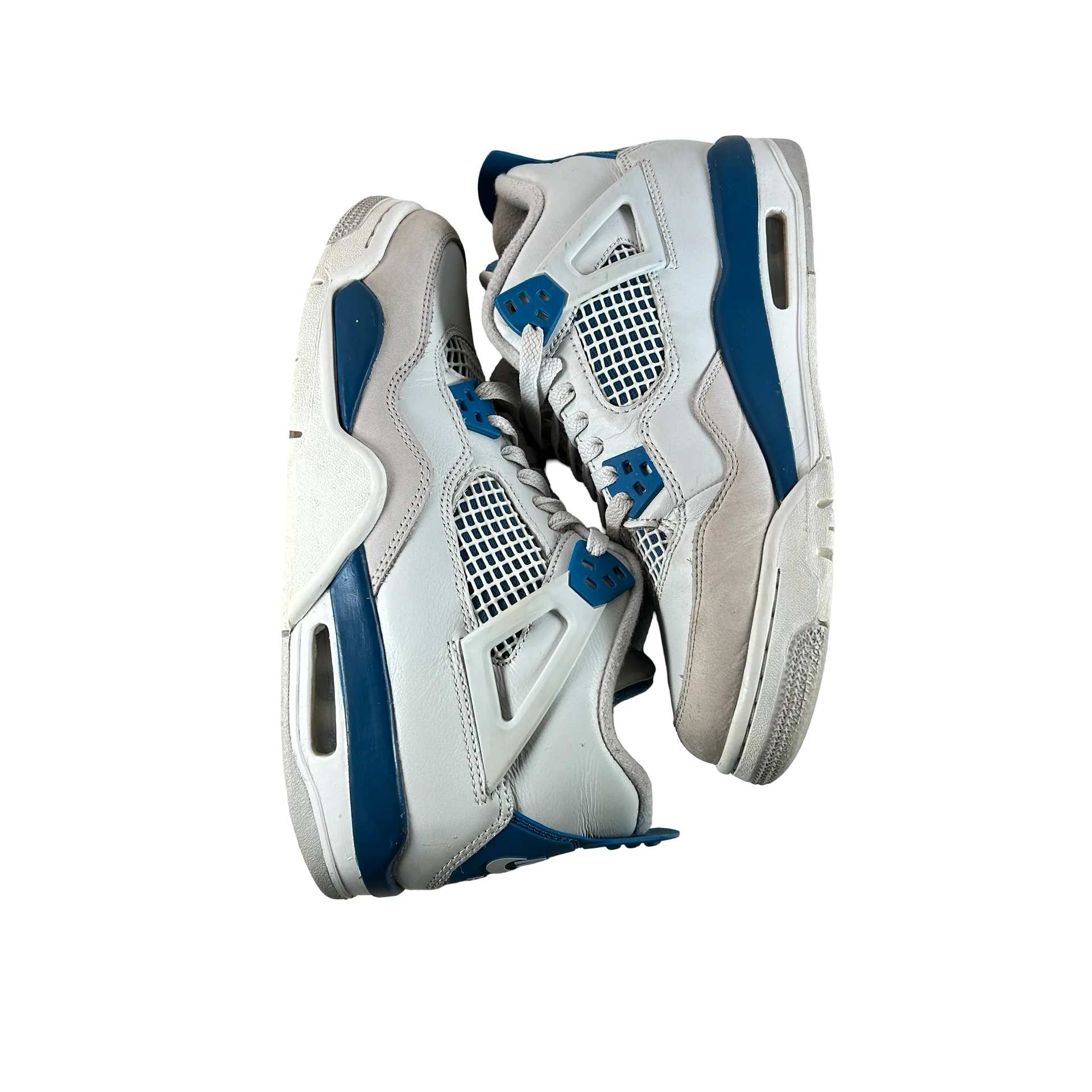 HF4281 141 Jordan 4 Retro Military Blue (2024) (GS) [USED] - 7 Y (Used8) - Image 4