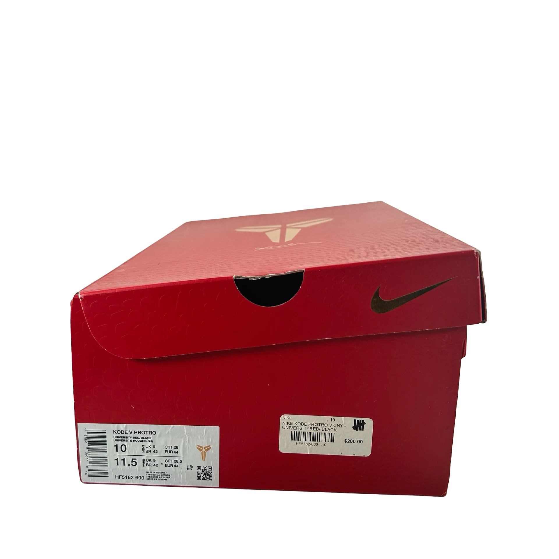 HF5182 600 Nike Kobe 5 Protro Year of the Mamba University Red [USED] - 10 M (Used) - Image 7
