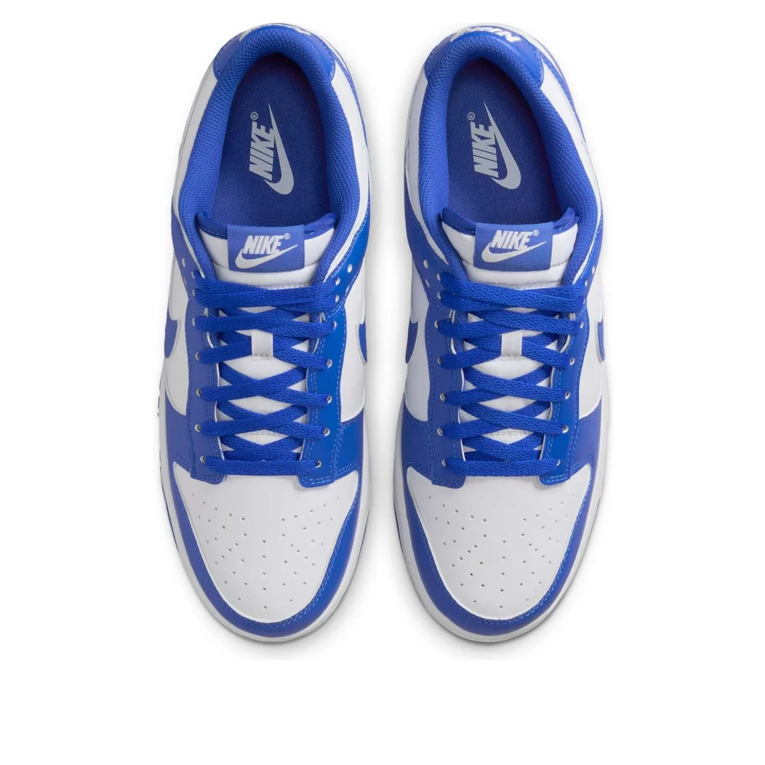 HF5441 112 Nike Dunk Low White Hyper Royal (2025) [NO BOX] - Image 4