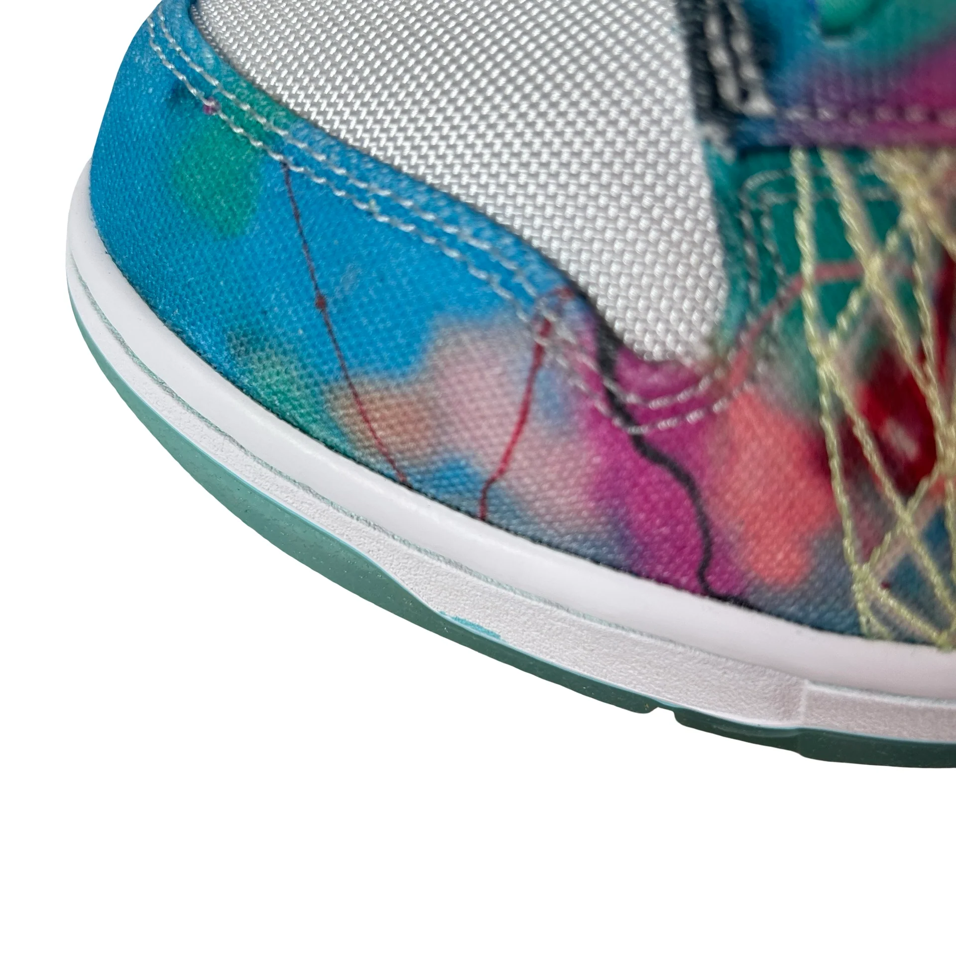 HF6061 400 Nike SB Dunk Low Futura Laboratories Bleached Aqua [CONDITIONAL] - 11 M (Mark on inner midsole) - Image 6