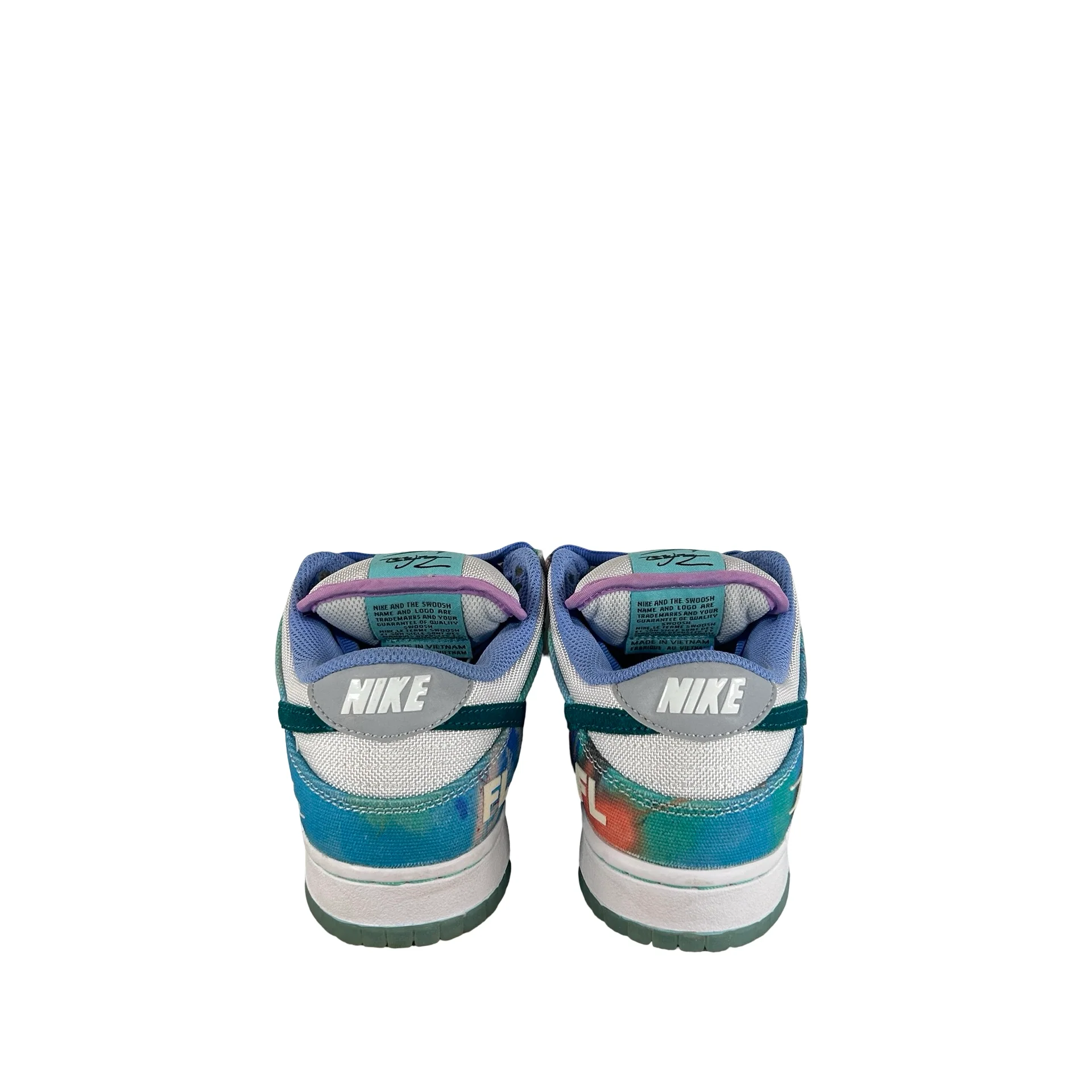 HF6061 400 Nike SB Dunk Low Futura Laboratories Bleached Aqua [CONDITIONAL] - 6 M (Slight Yellowing) - Image 3