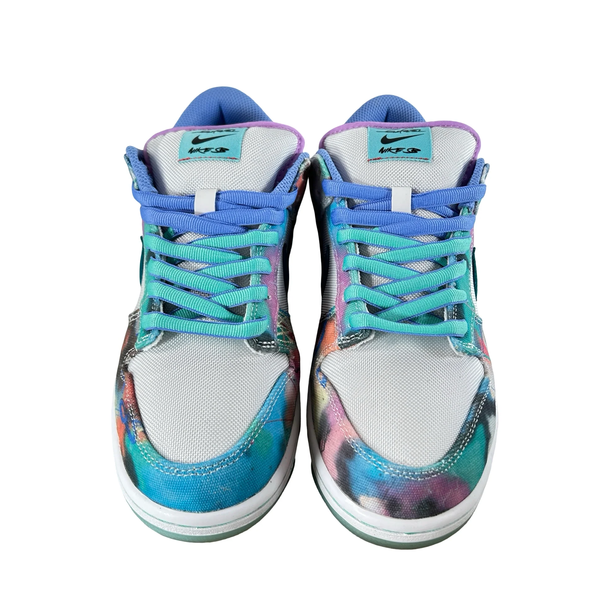 HF6061 400 Nike SB Dunk Low Futura Laboratories Bleached Aqua [USED] - 9 M (Used4) - Image 2