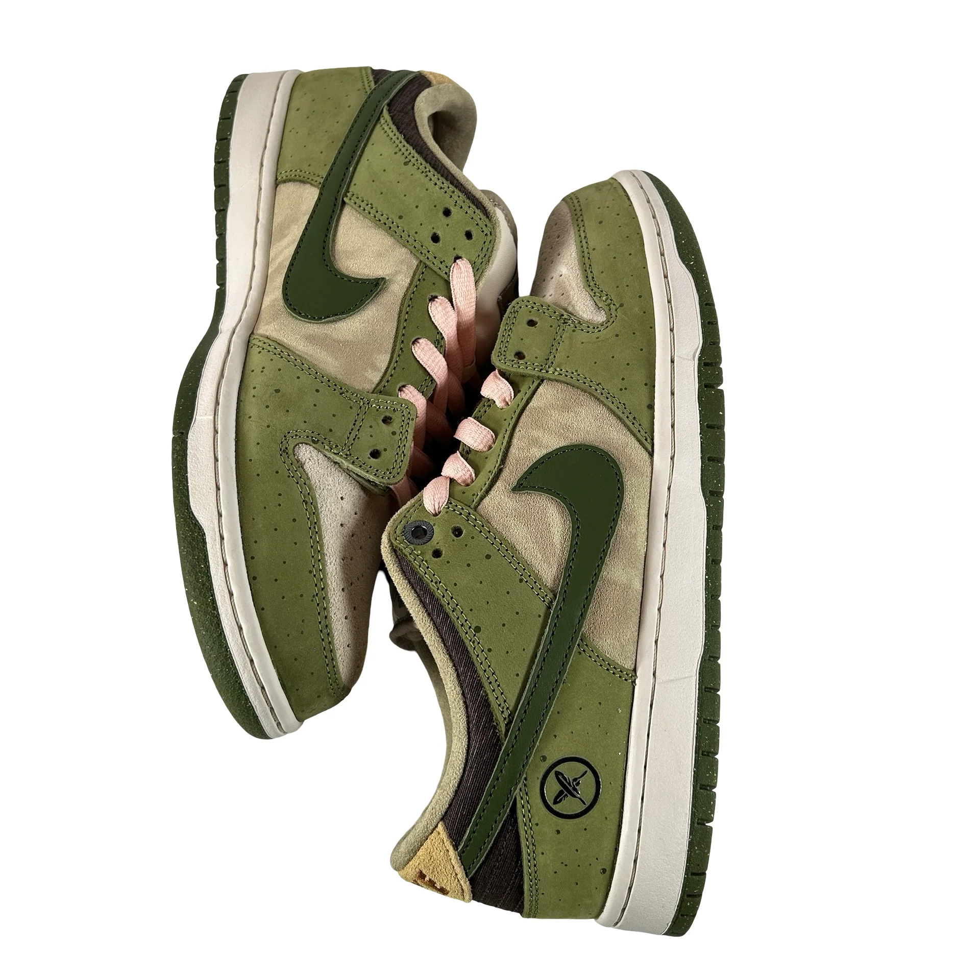 HF8022 300 Nike SB Dunk Low Yuto Horigome Matcha [USED] - 9.5 M (Used2) - Image 4