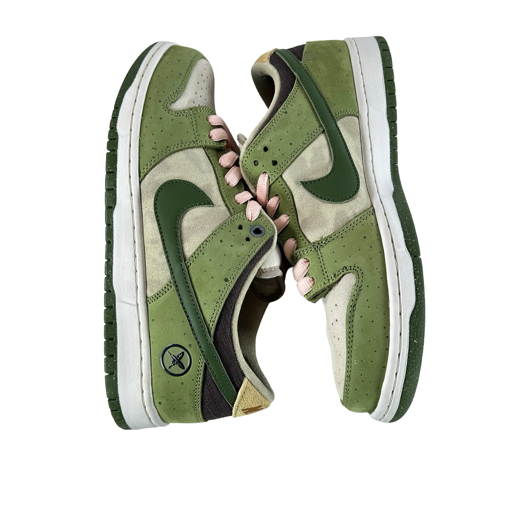 HF8022 300 Nike SB Dunk Low Yuto Horigome Matcha [USED] - 9 M (Used) - Image 4