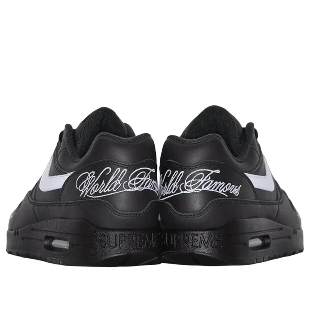 HF8813 001 Nike Air Max 1 '87 SP Supreme Black White [CONDITIONAL] [NO BOX] - Image 3