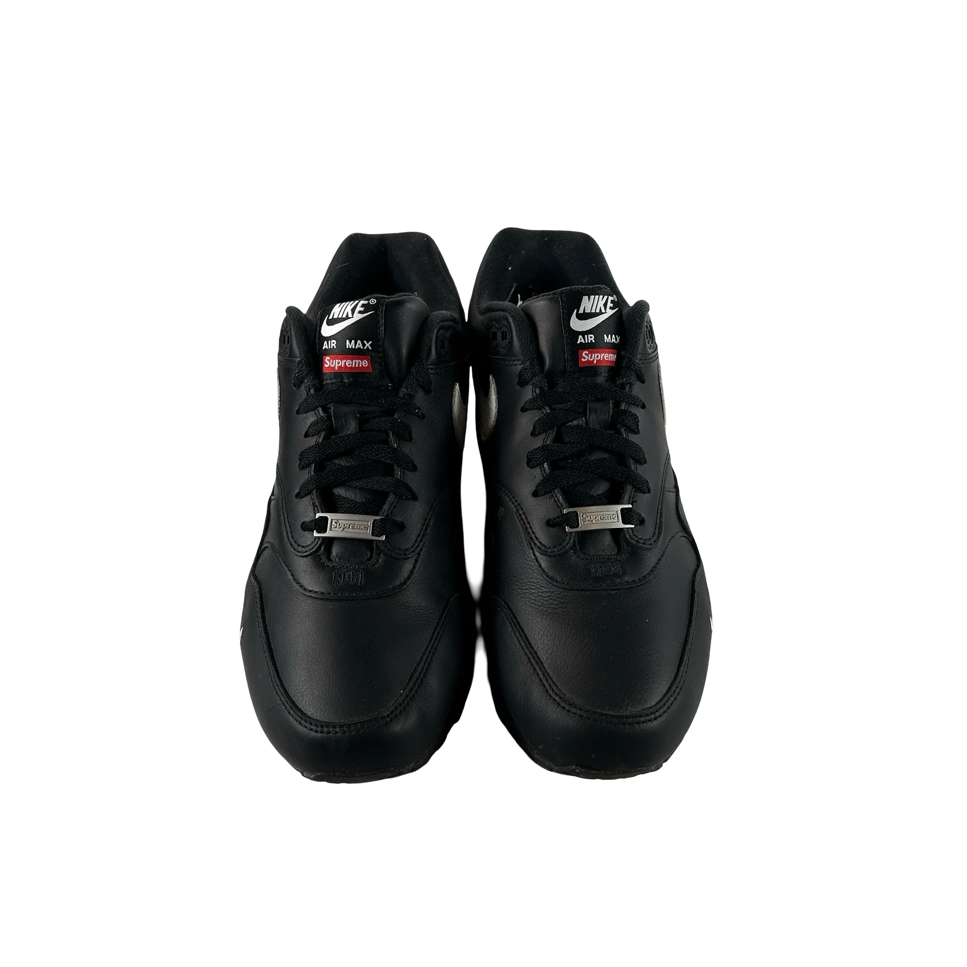 HF8813 001 Nike Air Max 1 '87 SP Supreme Black White [USED] - 10.5 M (Used2) - Image 2