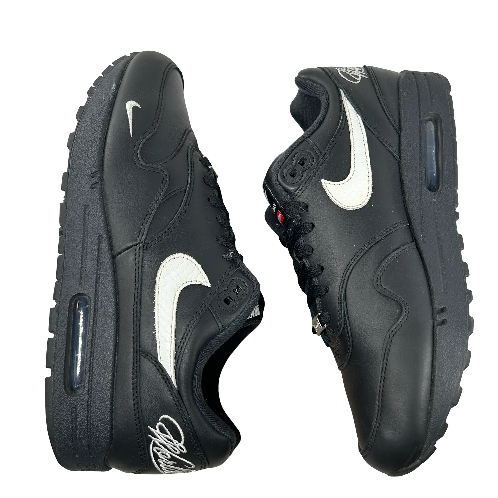 HF8813 001 Nike Air Max 1 '87 SP Supreme Black White [USED] - 10.5 M (Used3) - Image 4