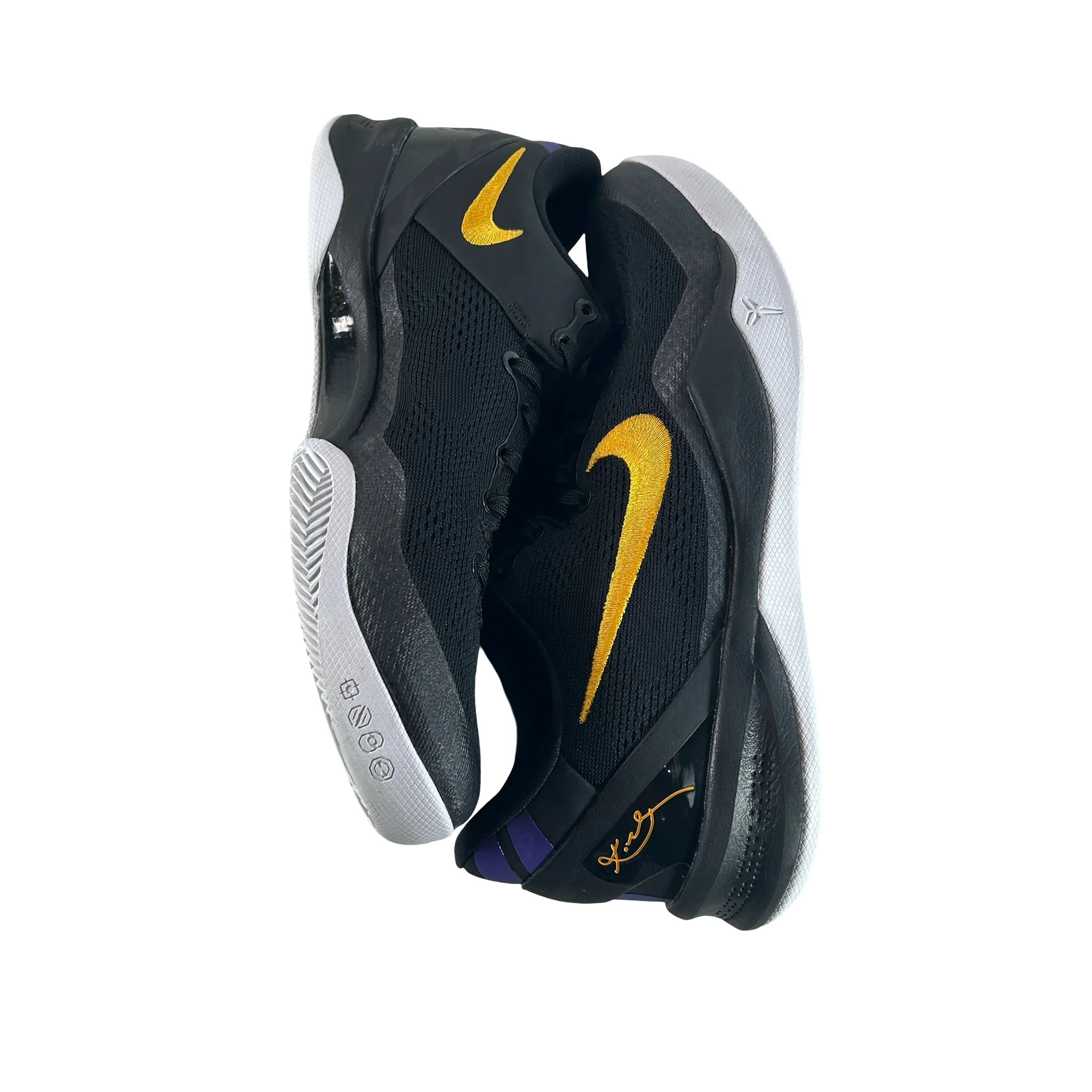HF9550 001 Nike Kobe 8 Protro Lakers Away [USED] - 8 M (Used) (No Box) - Image 5