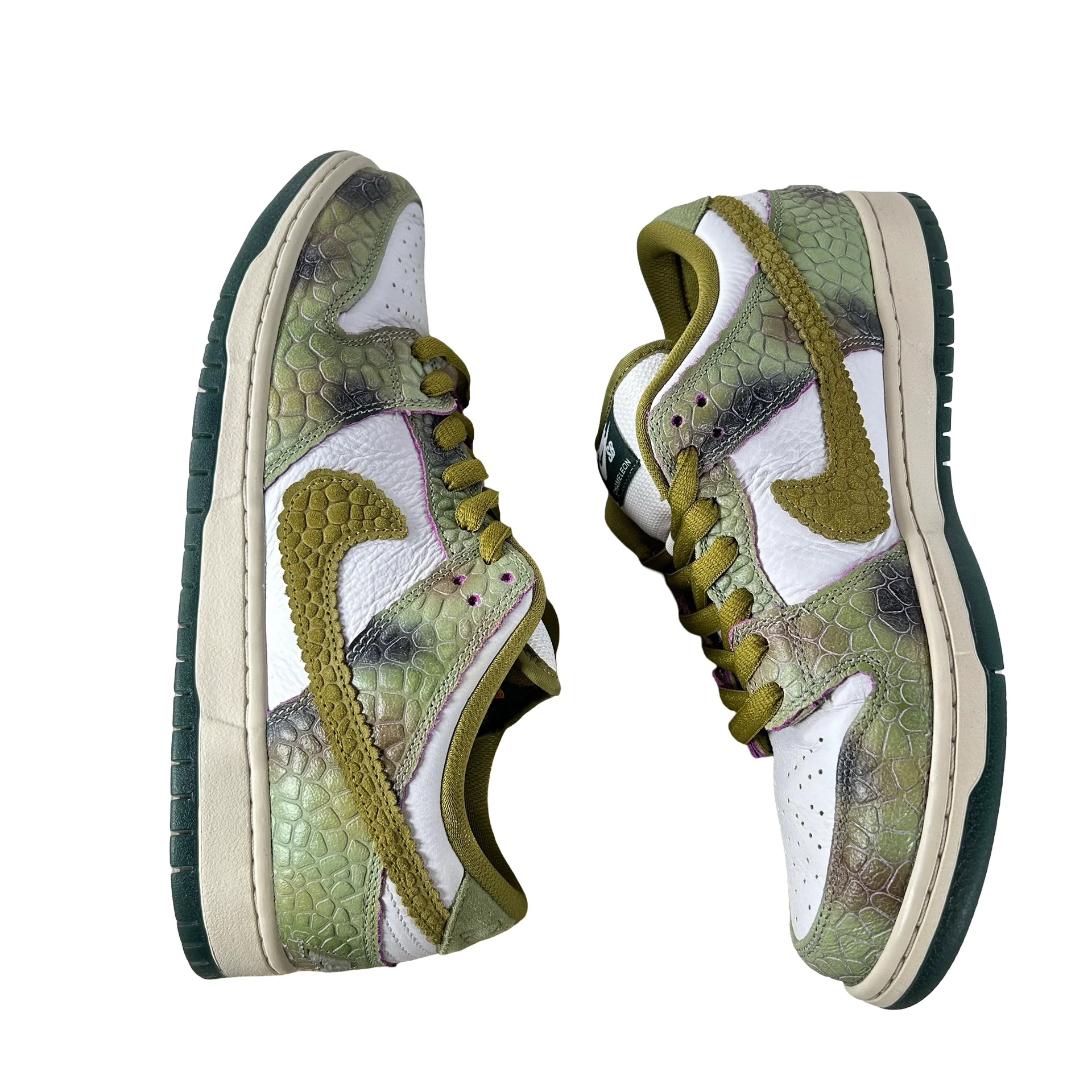 HJ3386 300 Nike SB Dunk Low Alexis Sablone Chameleon [USED] - 10 M (Used2) - Image 4