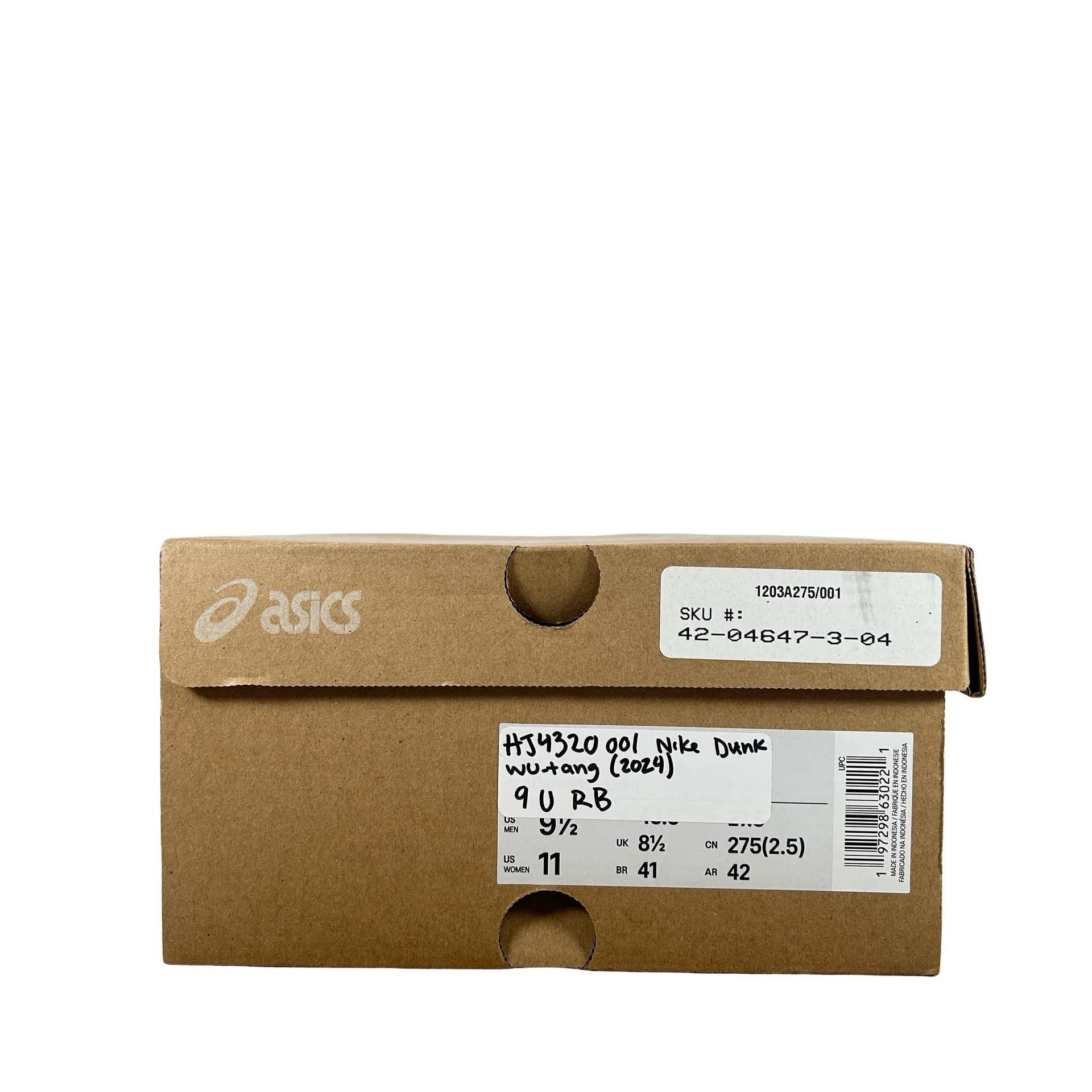 HJ4320 001 Nike Dunk High Wu-Tang (2024) [USED] - 9 M (Used) (Replace Box) - Image 7