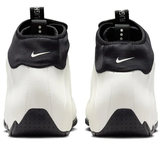 HJ4481 100 Nike Air Flightposite Sail Black [NO BOX] - Image 5