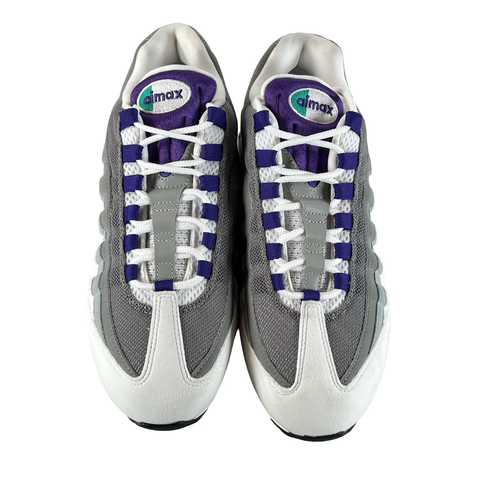 HJ5996 100 Nike Air Max 95 OG Big Bubble Grape (Women's) [USED] - 11.5 W (Used) (No Box) - Image 2