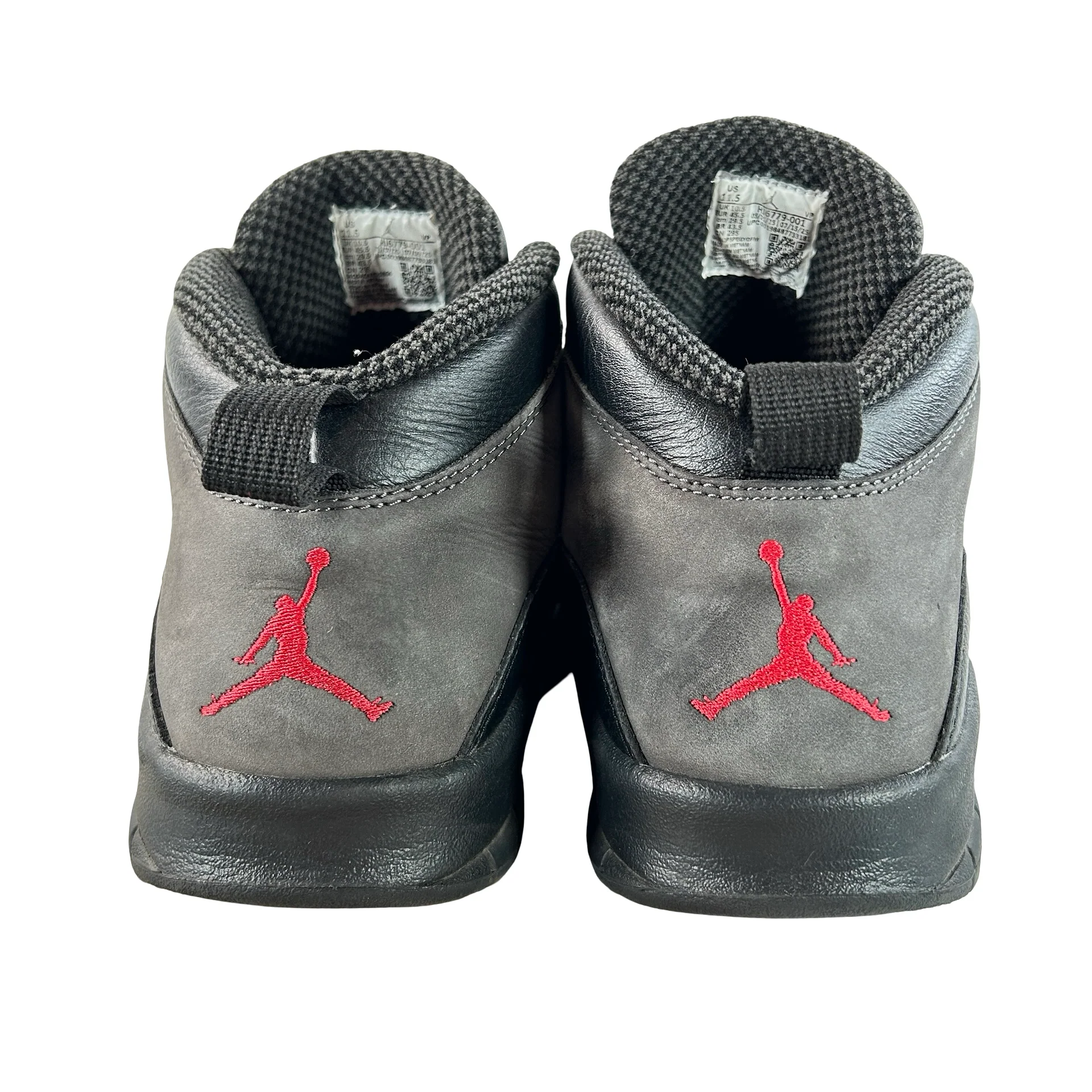 HJ6779 001 Jordan 10 Retro Shadow (2025) [USED] - 11.5 M (Used) (No Box) - Image 3