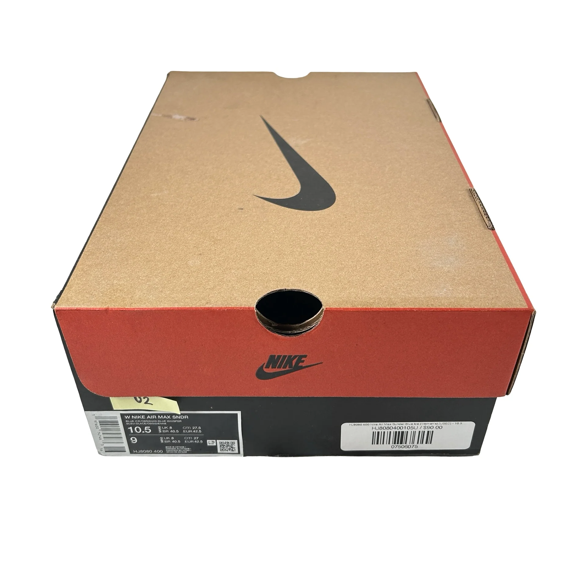 HJ8080 400 Nike Air Max Sunder Blue Ice (Women's) [USED] - 10.5 W (Used2) - Image 7