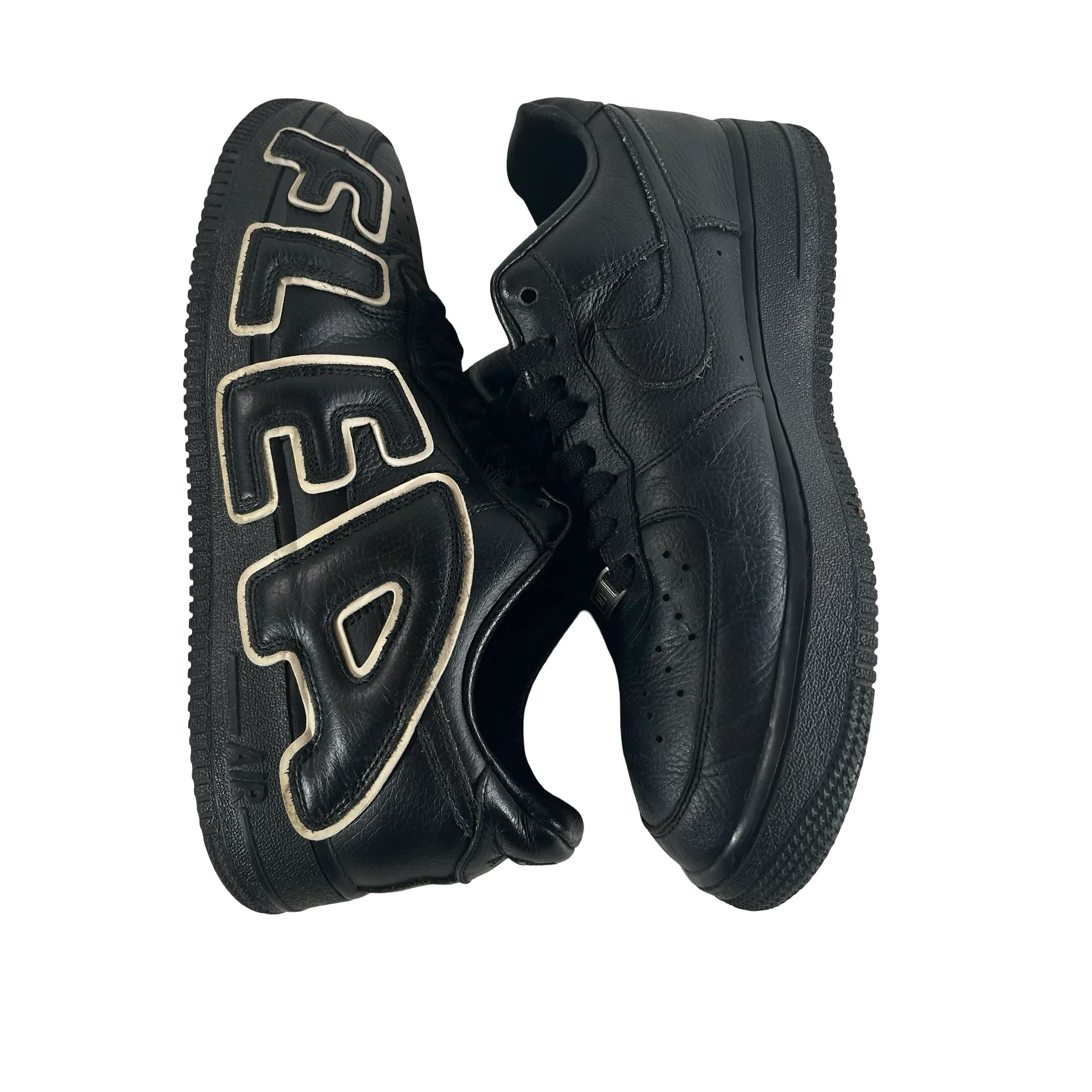HJ8463 001 Nike Air Force 1 Low Cactus Plant Flea Market Black (2024) [USED] - 10 M (Used) (No Box) - Image 4