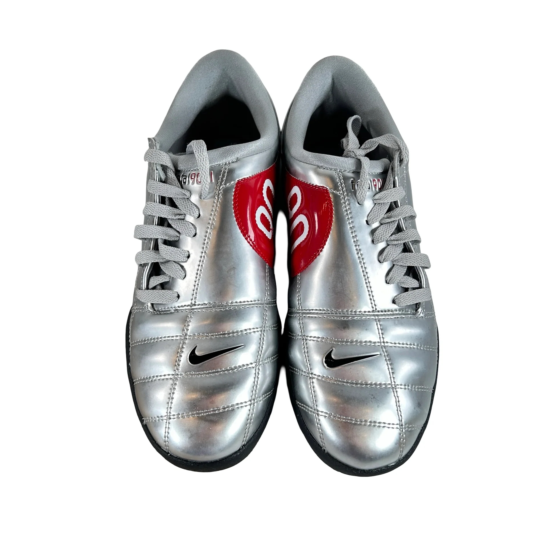 HJ9351 002 Nike Total 90 3 SP Metallic Silver Black [USED] - 9 M (Used) - Image 2