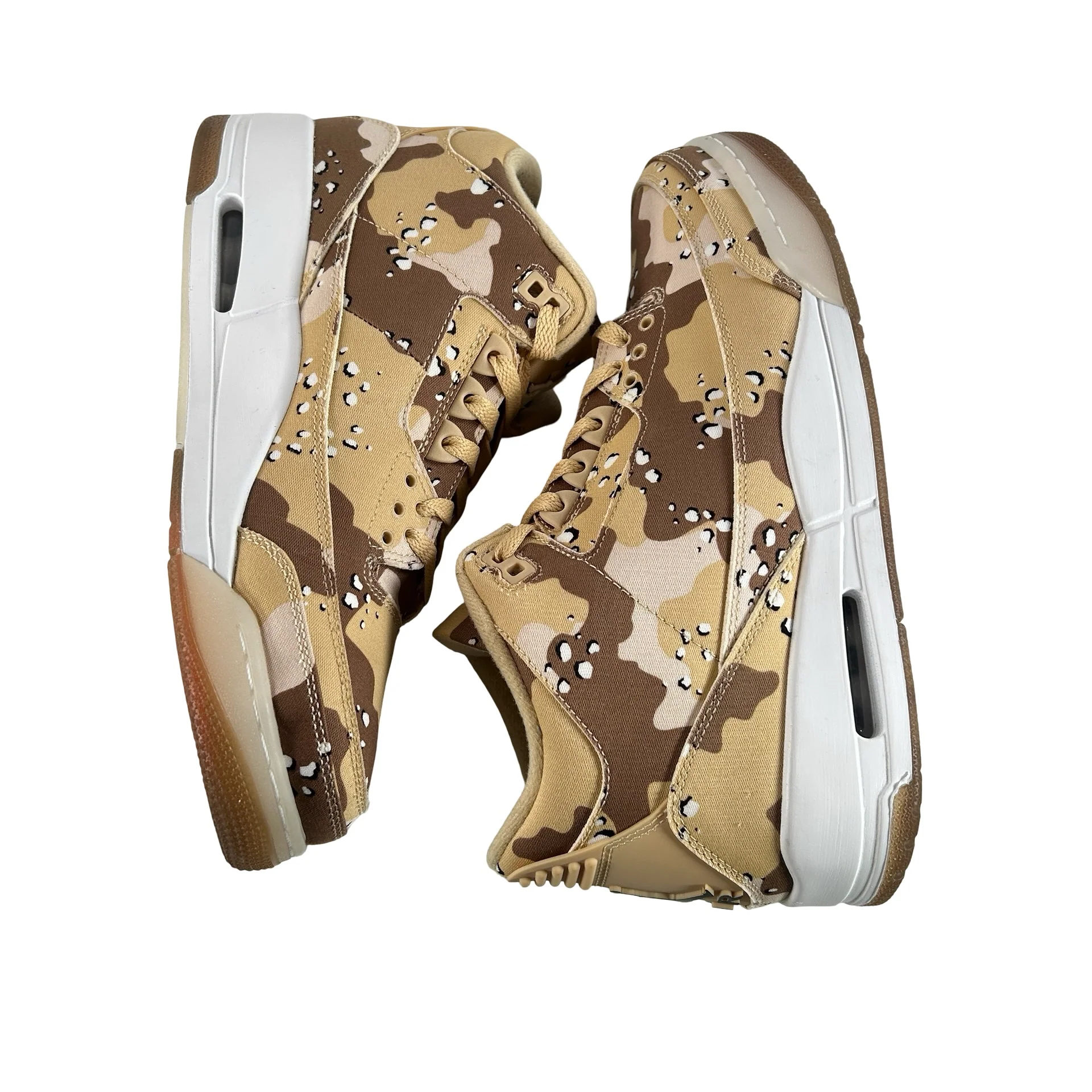 HM4301 200 Jordan 3 Retro WNBA Desert Camo (Women's) [USED] - 10.5 W (Used) (No Box) - Image 5