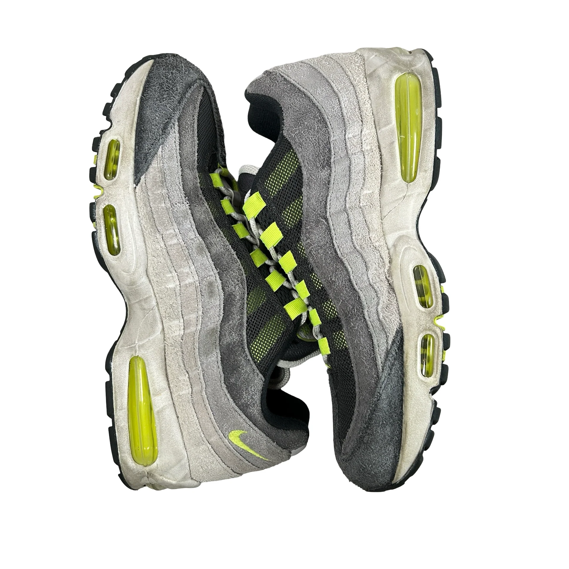 HM4738 001 Nike Air Max 95 OG Reverse Gradient Neon [USED] - 10.5 M (Used) - Image 4