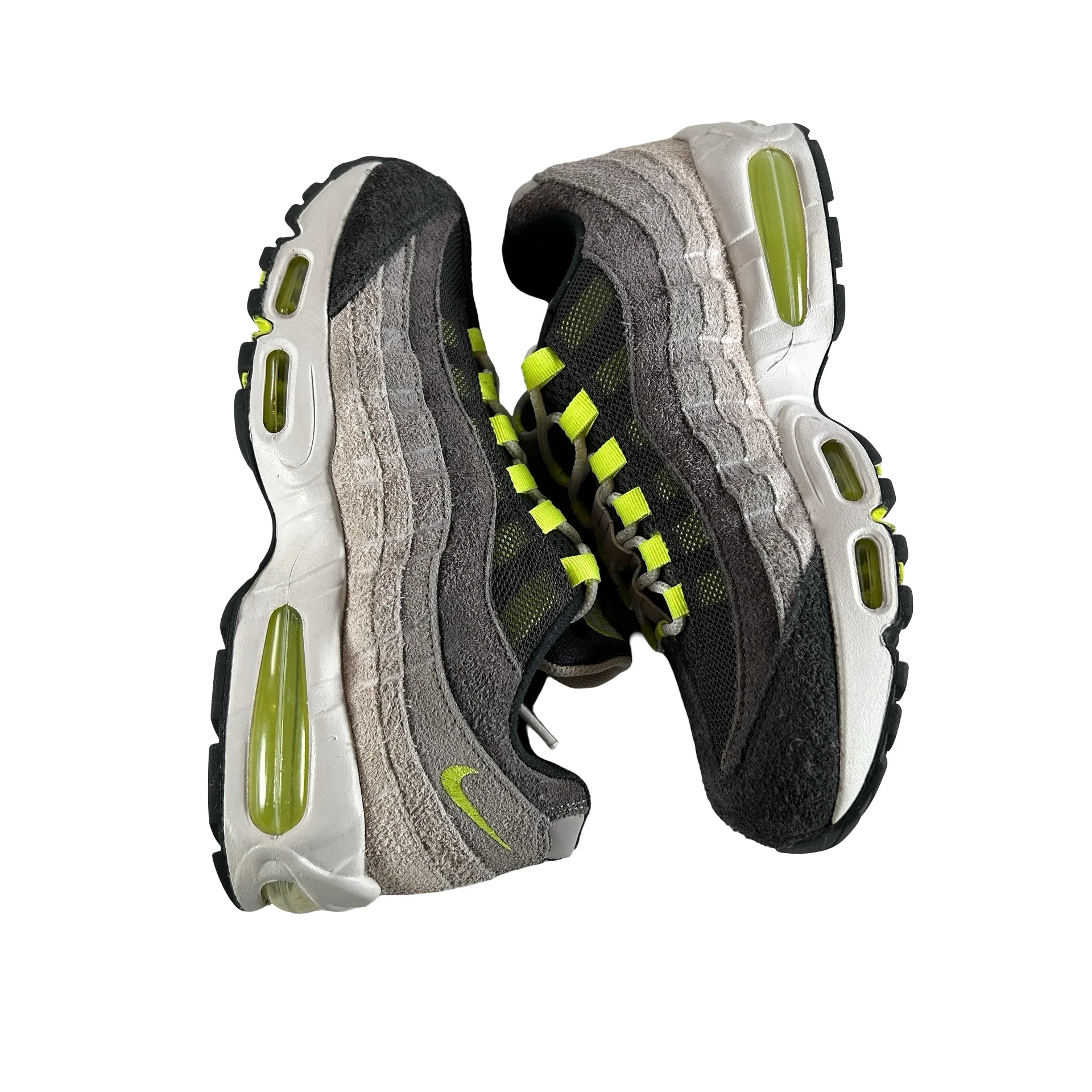 HM4738 001 Nike Air Max 95 OG Reverse Gradient Neon [USED] - 8 M (Used2) - Image 4