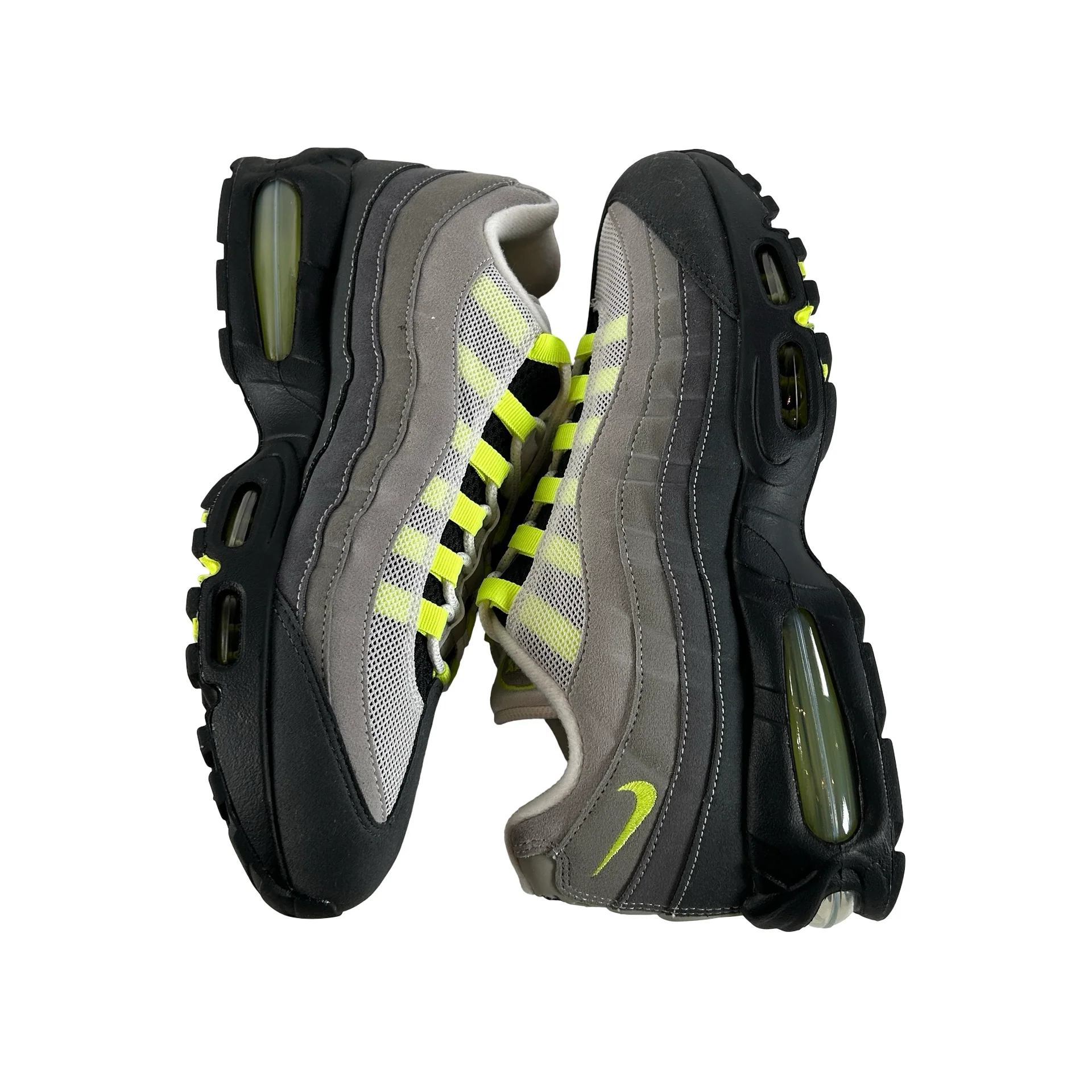 HM4740 001 Nike Air Max 95 OG Big Bubble Neon (2025) [USED] - 10.5 M (Used2) - Image 4