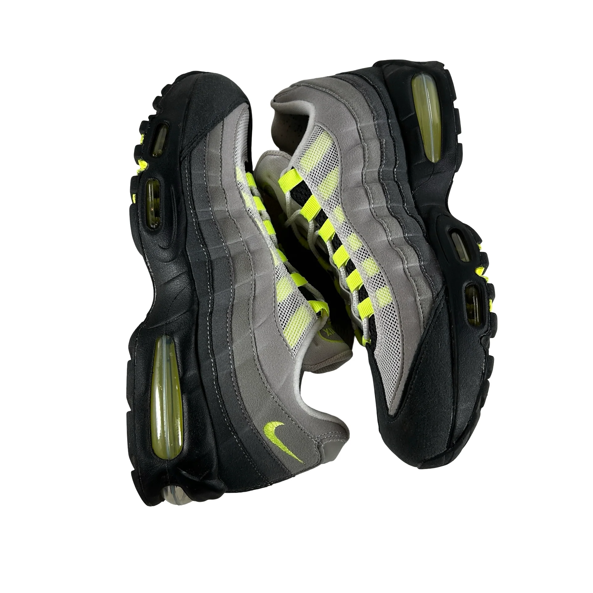 HM4740 001 Nike Air Max 95 OG Big Bubble Neon (2025) [USED] - 10 M (Used4) - Image 4