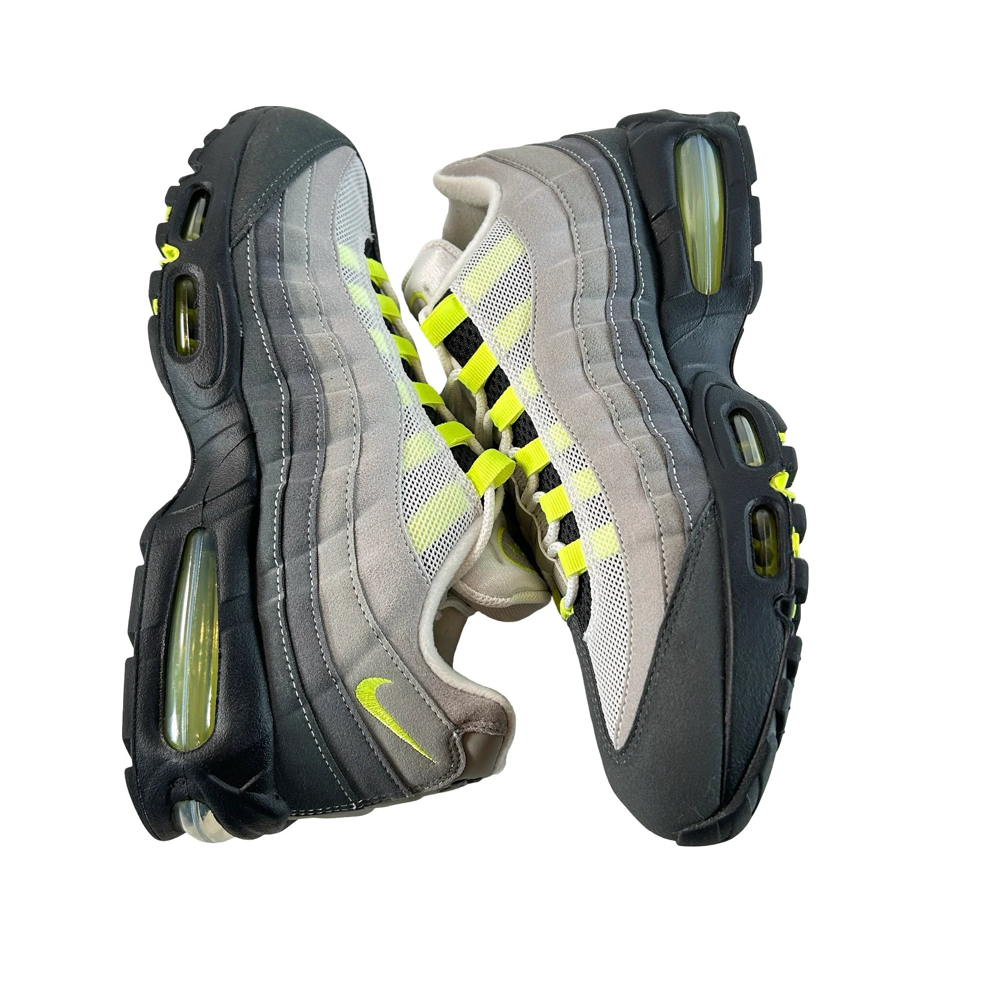 HM4740 001 Nike Air Max 95 OG Big Bubble Neon (2025) [USED] - 11 M (Used2) - Image 4
