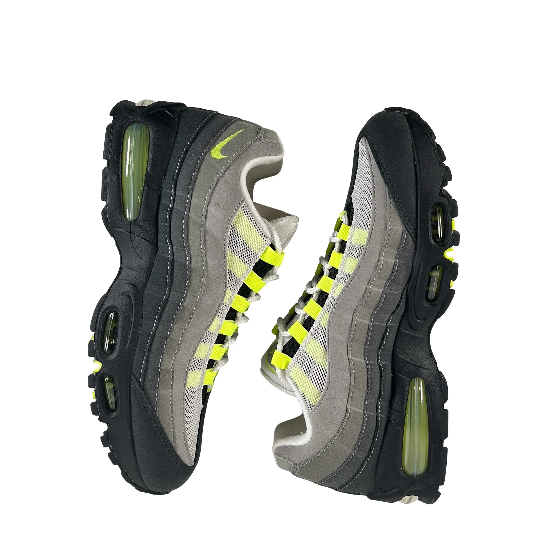 HM4740 001 Nike Air Max 95 OG Big Bubble Neon (2025) [USED] - 9.5 M (Used) - Image 4