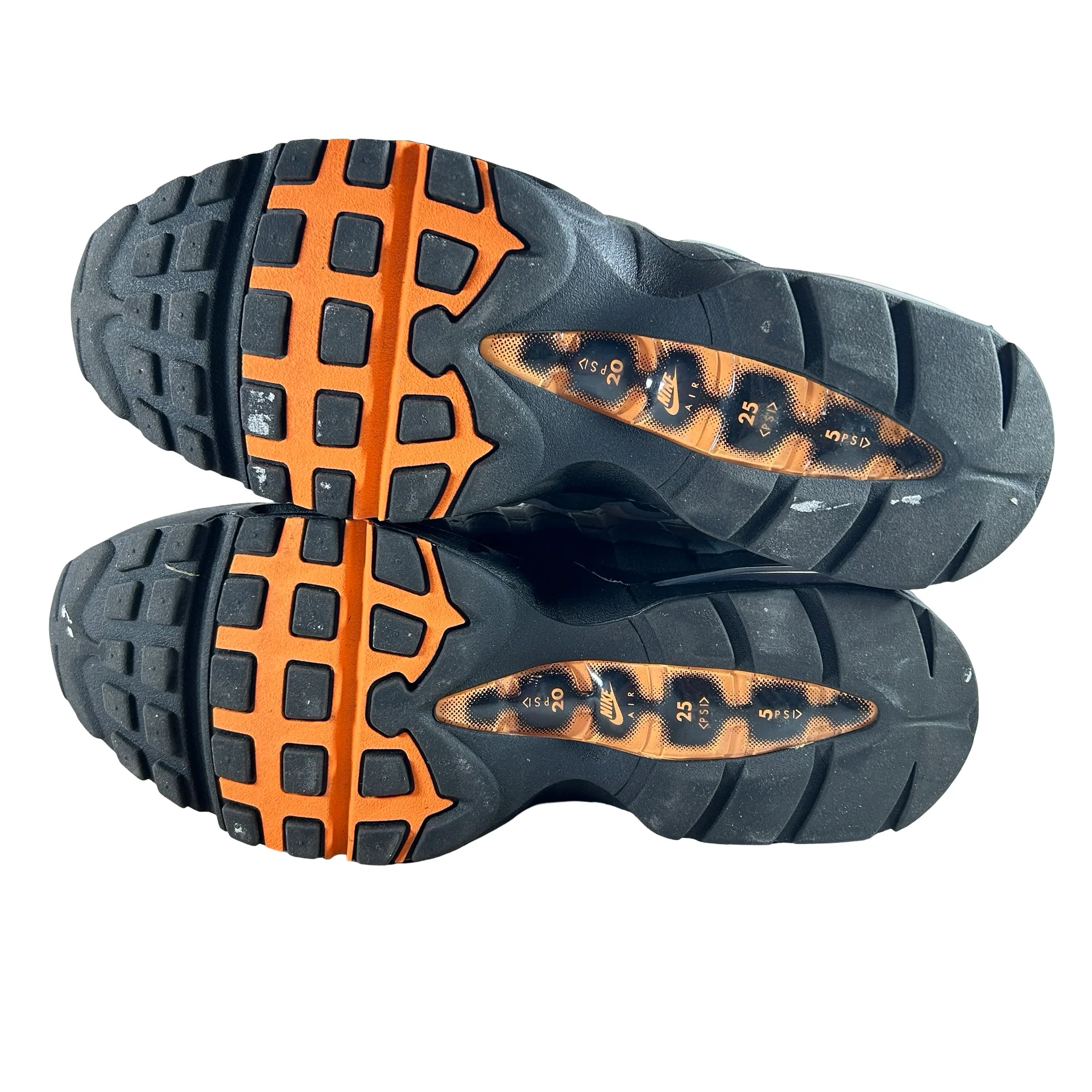 HM4740 005 Nike Air Max 95 OG Big Bubble Bright Mandarin (2025) [USED] - 10 M (Used) - Image 6