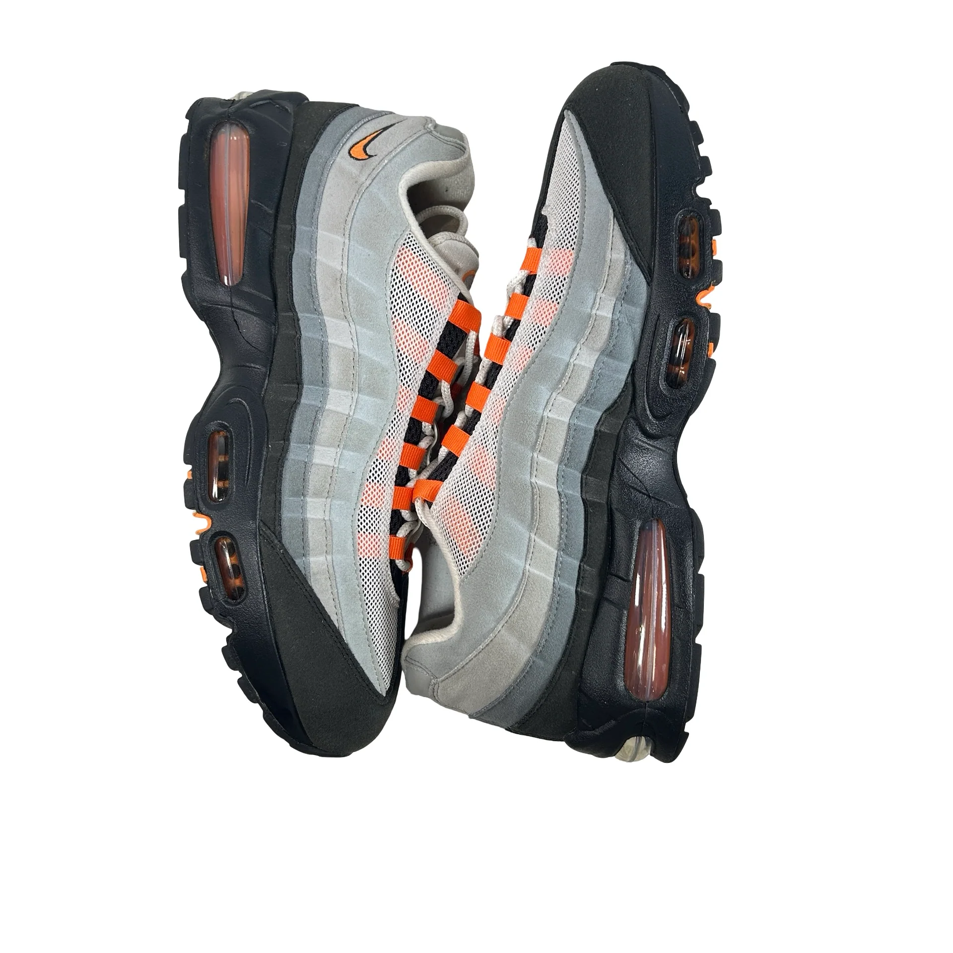HM4740 005 Nike Air Max 95 OG Big Bubble Bright Mandarin (2025) [USED] - 11 M (Used) - Image 5