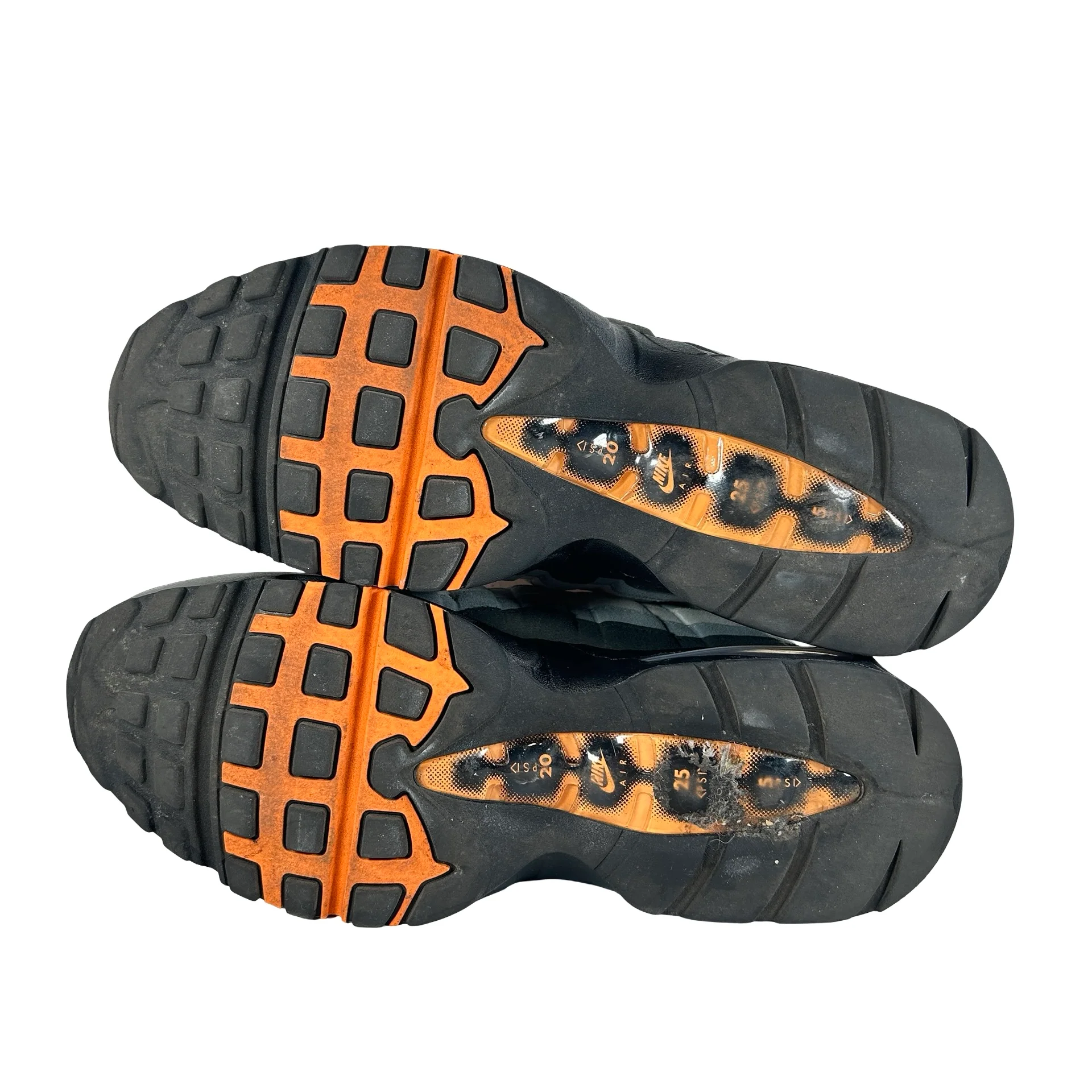 HM4740 005 Nike Air Max 95 OG Big Bubble Bright Mandarin (2025) [USED] - 11 M (Used) - Image 6