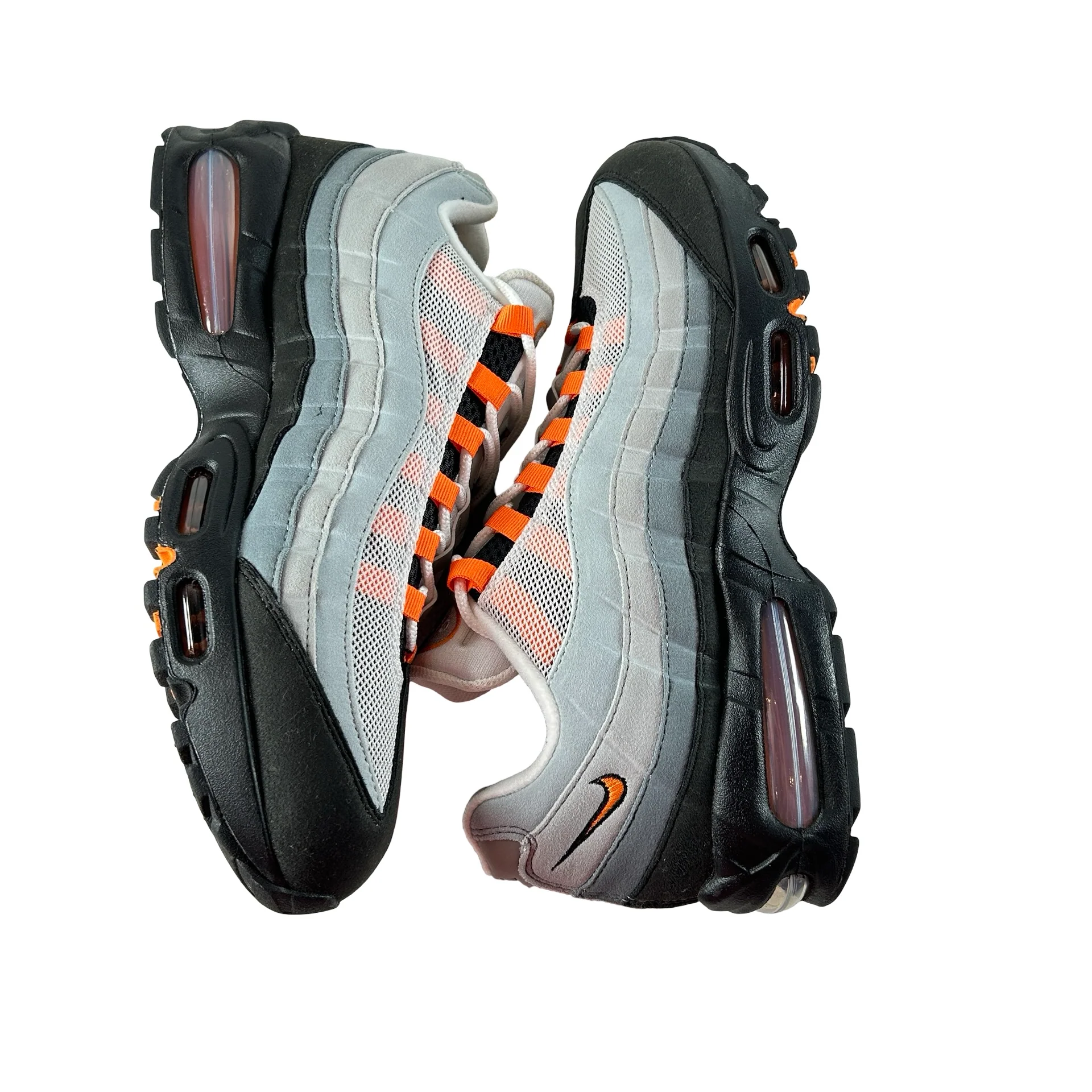 HM4740 005 Nike Air Max 95 OG Big Bubble Bright Mandarin (2025) [USED] - 11 M (Used) (No Box) - Image 5