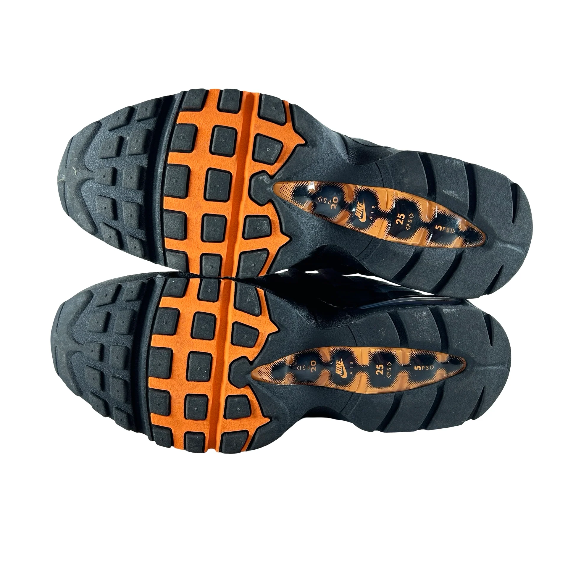 HM4740 005 Nike Air Max 95 OG Big Bubble Bright Mandarin (2025) [USED] - 11 M (Used) (No Box) - Image 6