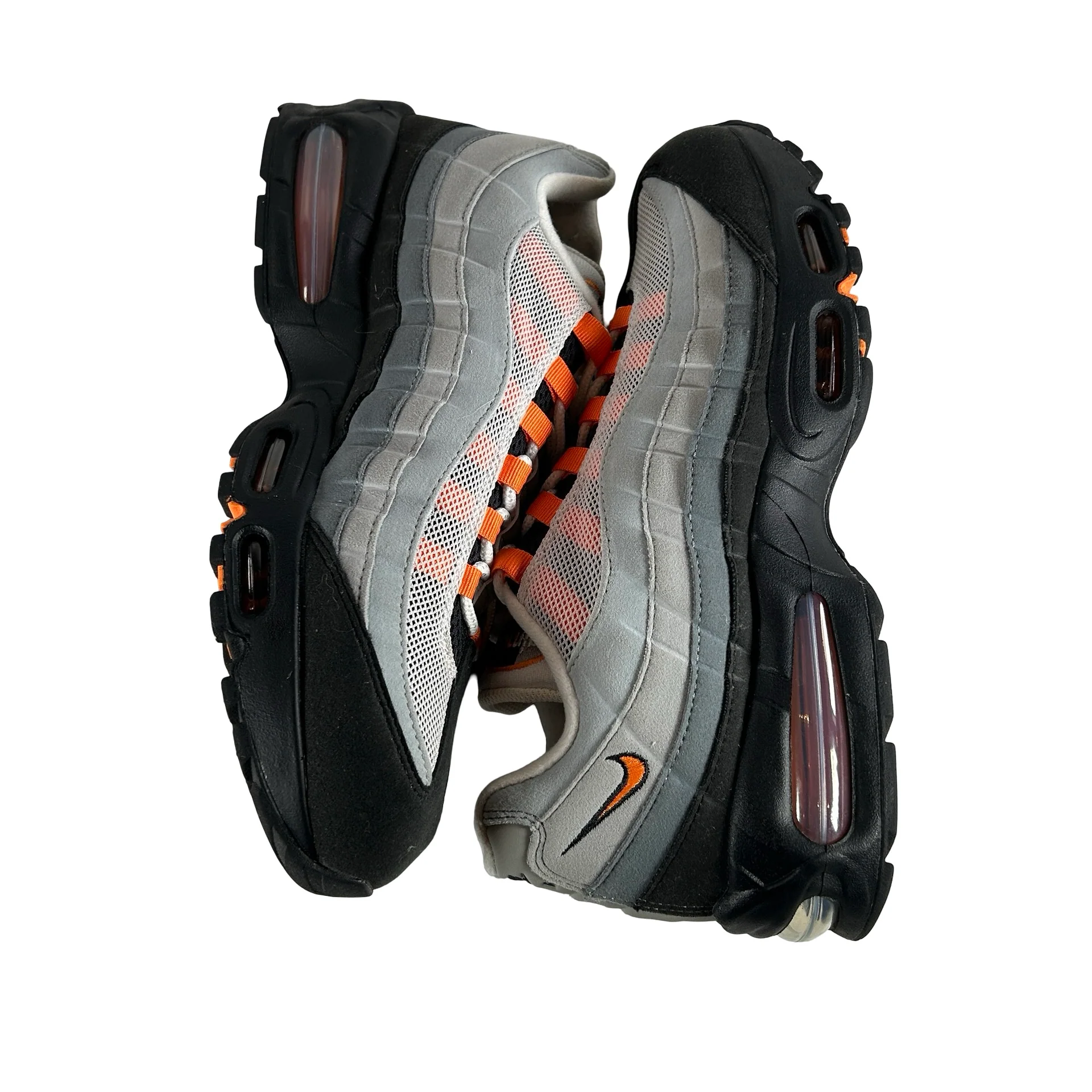 HM4740 005 Nike Air Max 95 OG Big Bubble Bright Mandarin (2025) [USED] - 11 M (Used2) - Image 5
