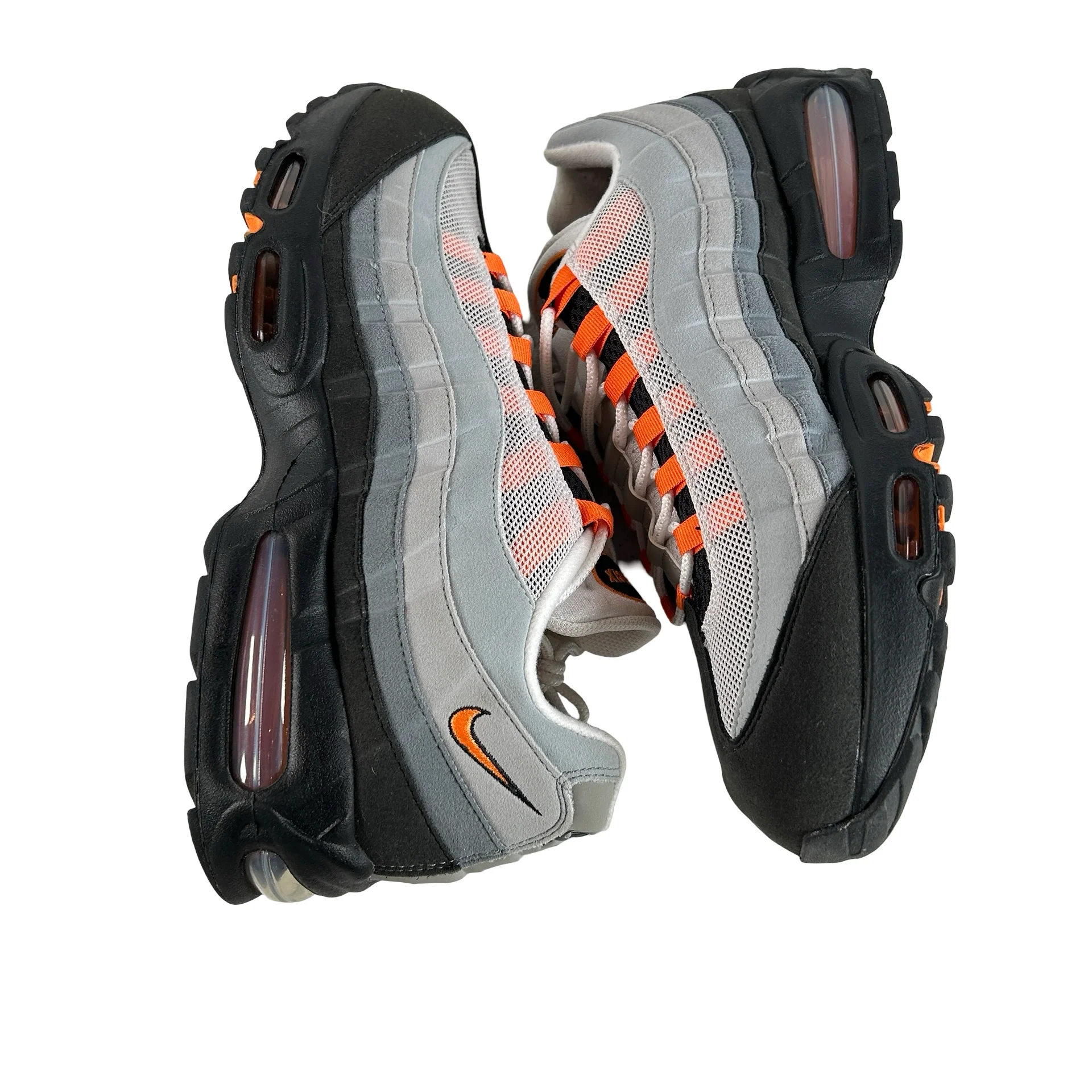 HM4740 005 Nike Air Max 95 OG Big Bubble Bright Mandarin (2025) [USED] - 13 M (Used) - Image 4
