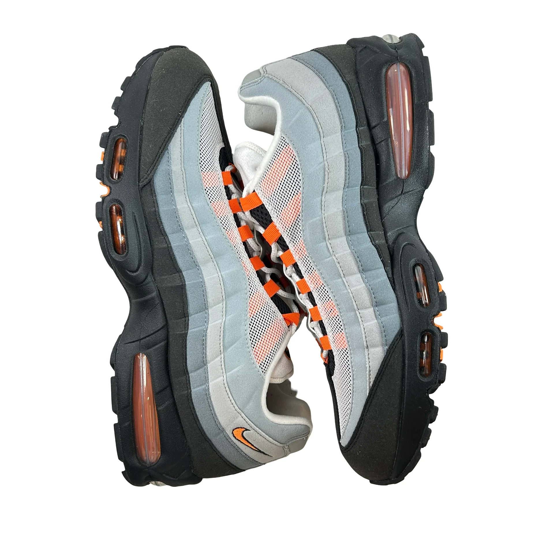 HM4740 005 Nike Air Max 95 OG Big Bubble Bright Mandarin (2025) [USED] - 14 (Used) - Image 4