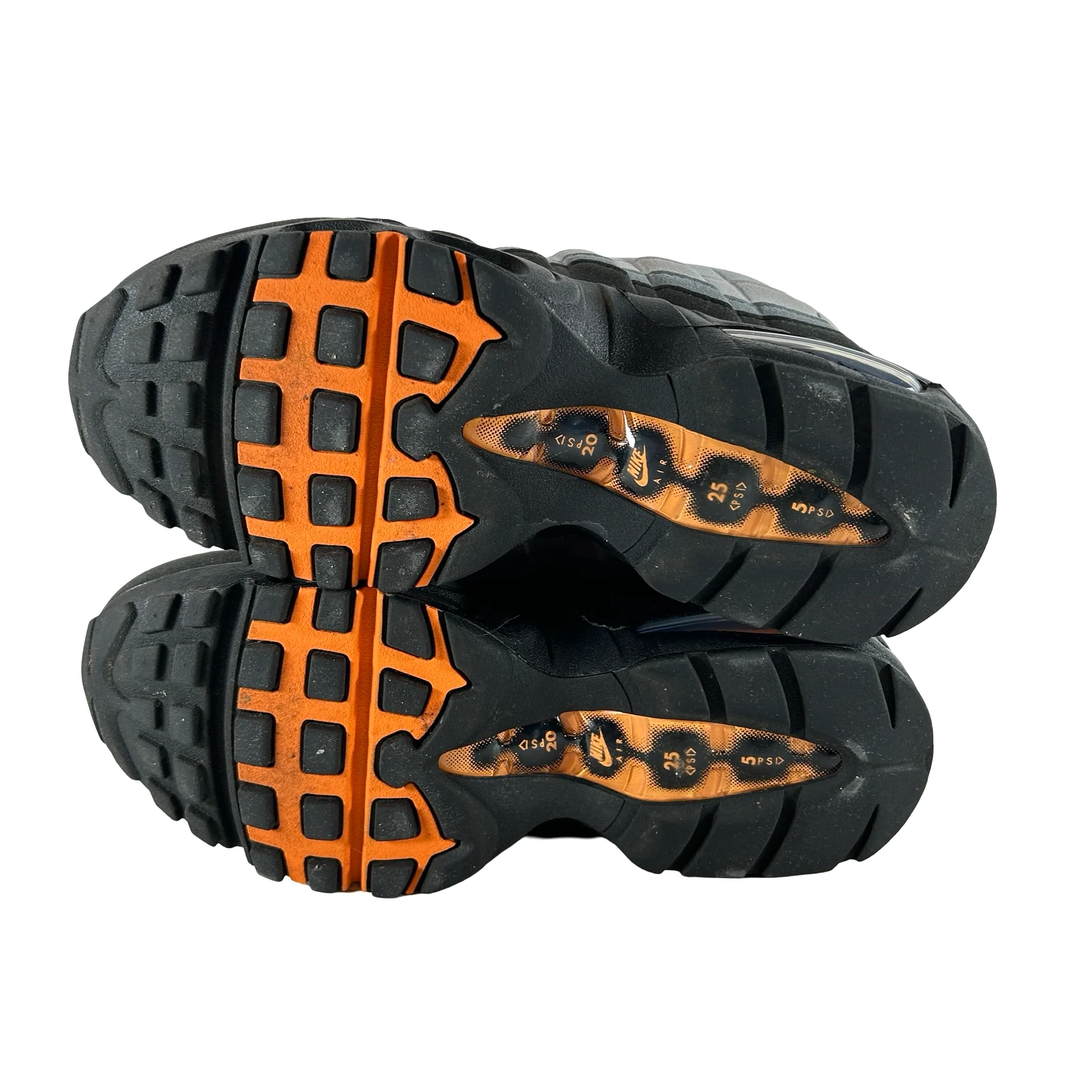 HM4740 005 Nike Air Max 95 OG Big Bubble Bright Mandarin (2025) [USED] - 5 (Used) (No Box) - Image 6